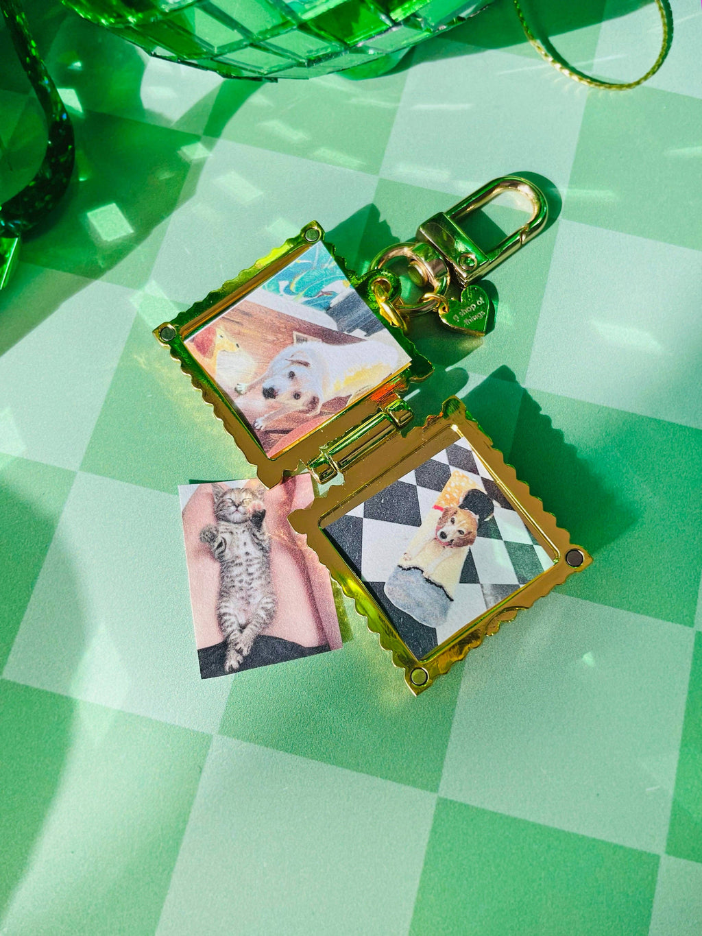 Keyring / Bag Charm - Ravioli Locket