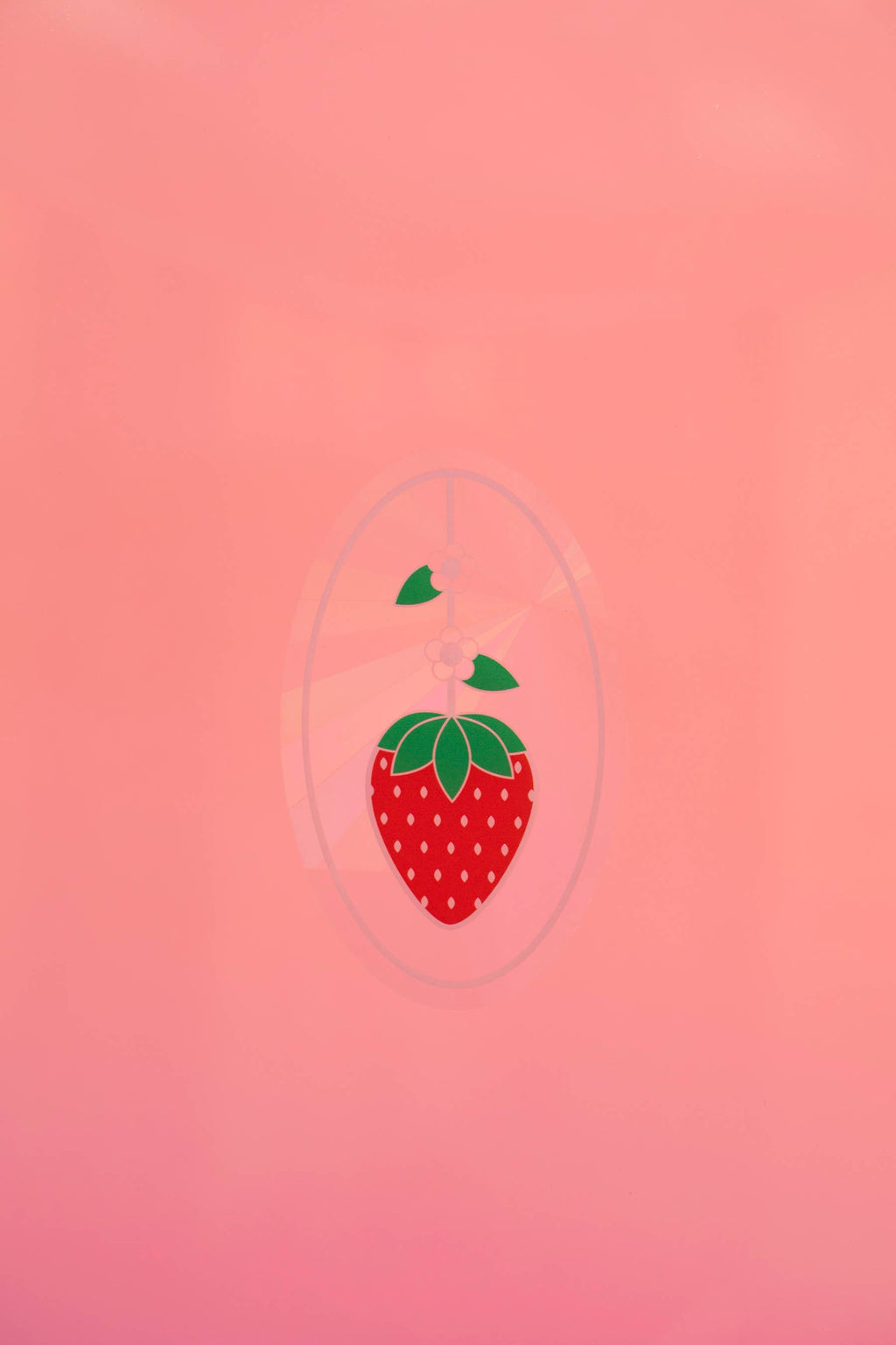 Window Suncatcher Decal - Strawberry