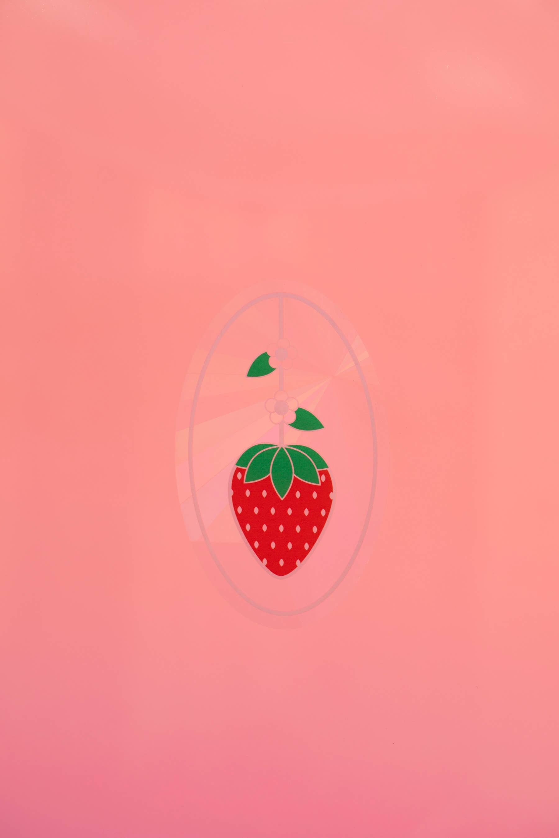 Window Suncatcher Decal - Strawberry