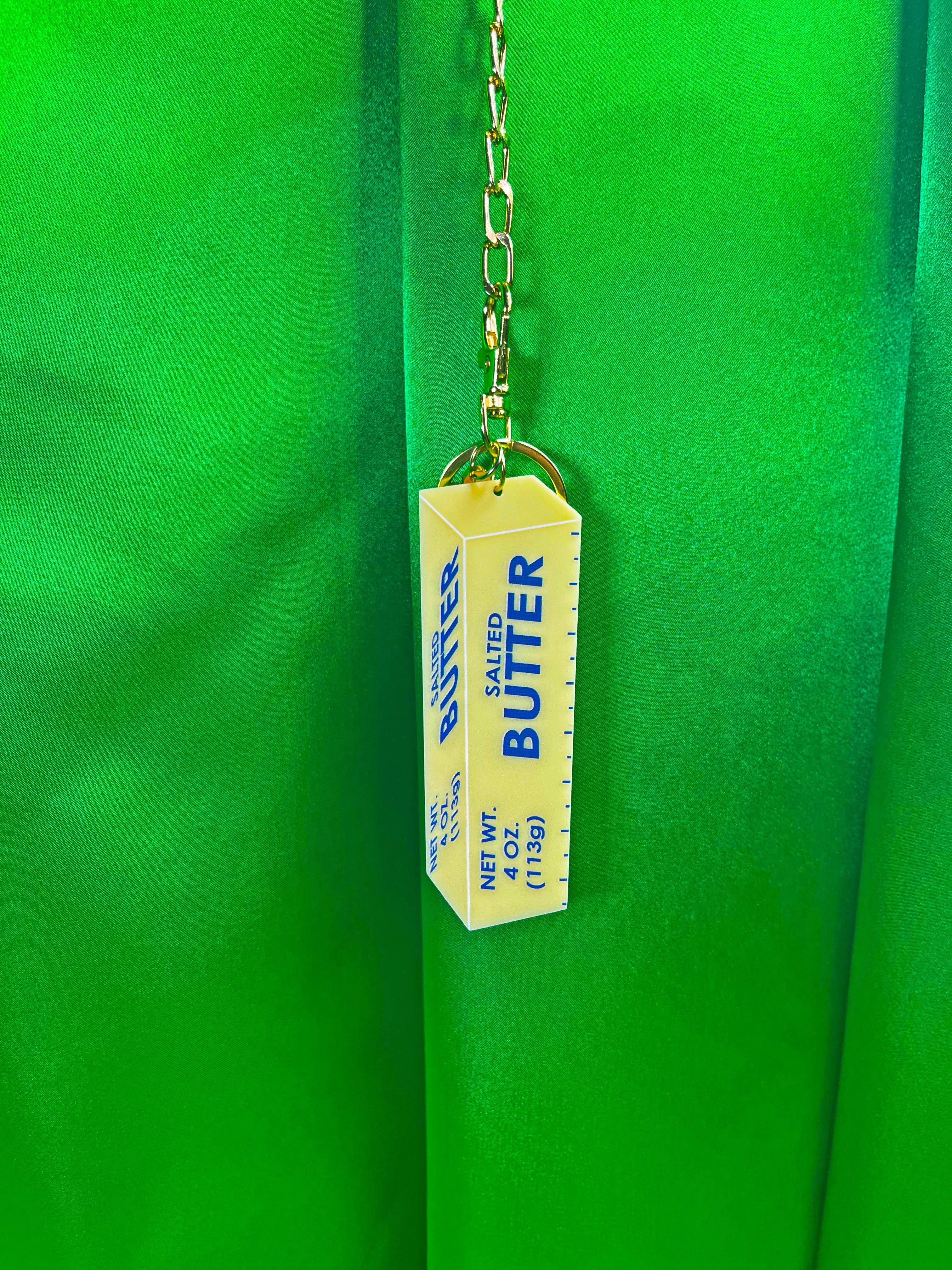 Keyring / Bag Charm - Butter