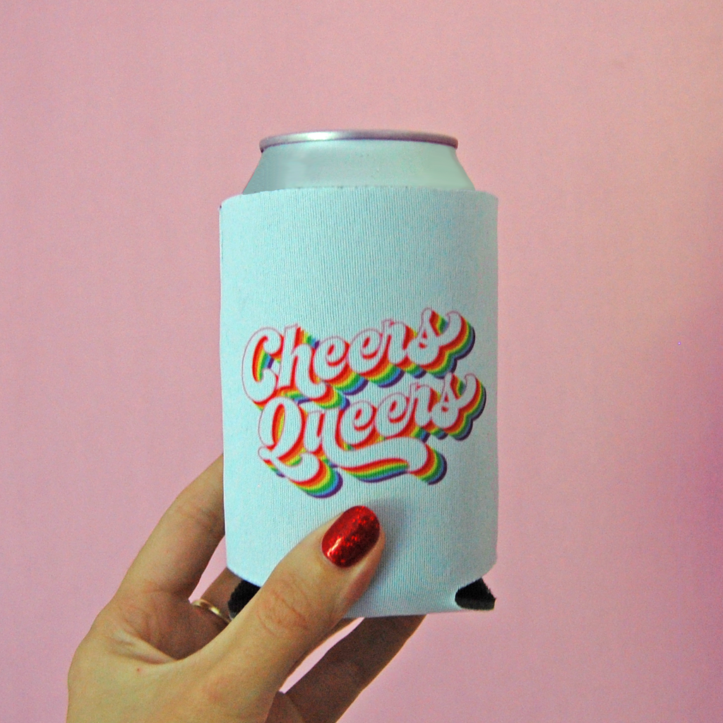 Beer/Drink Can Koozie - Cheers Queers