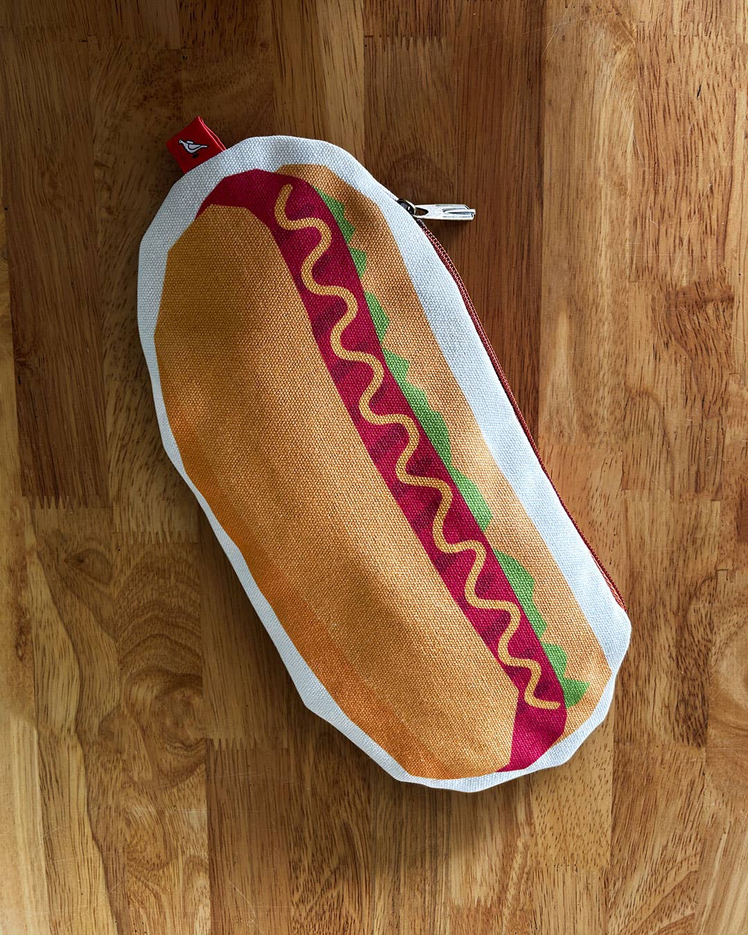 Canvas Pouch/Pencil Case - Hot Dog