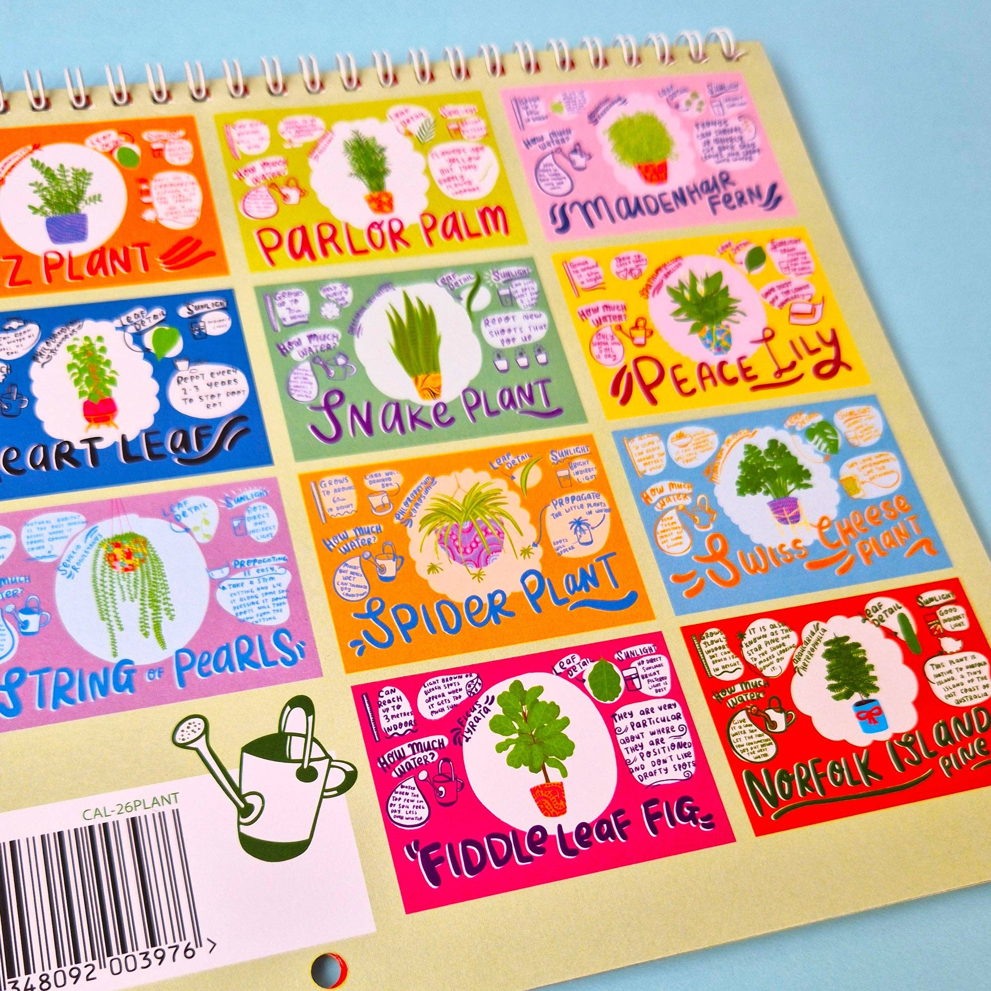 2026 Wall Calendar - House Plant