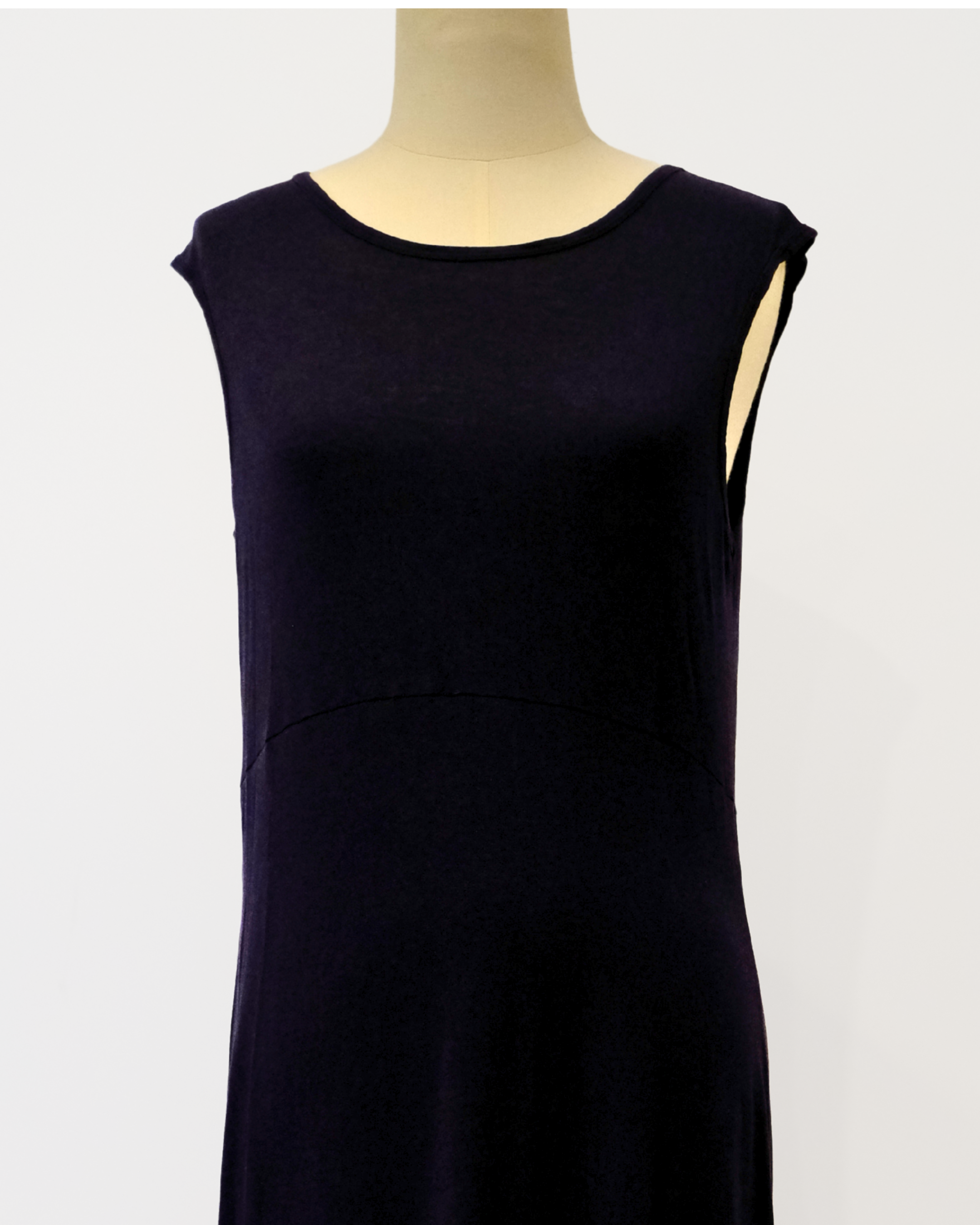 PRE-LOVED / High Noon Tea - Merino Navy Dress - Sz S