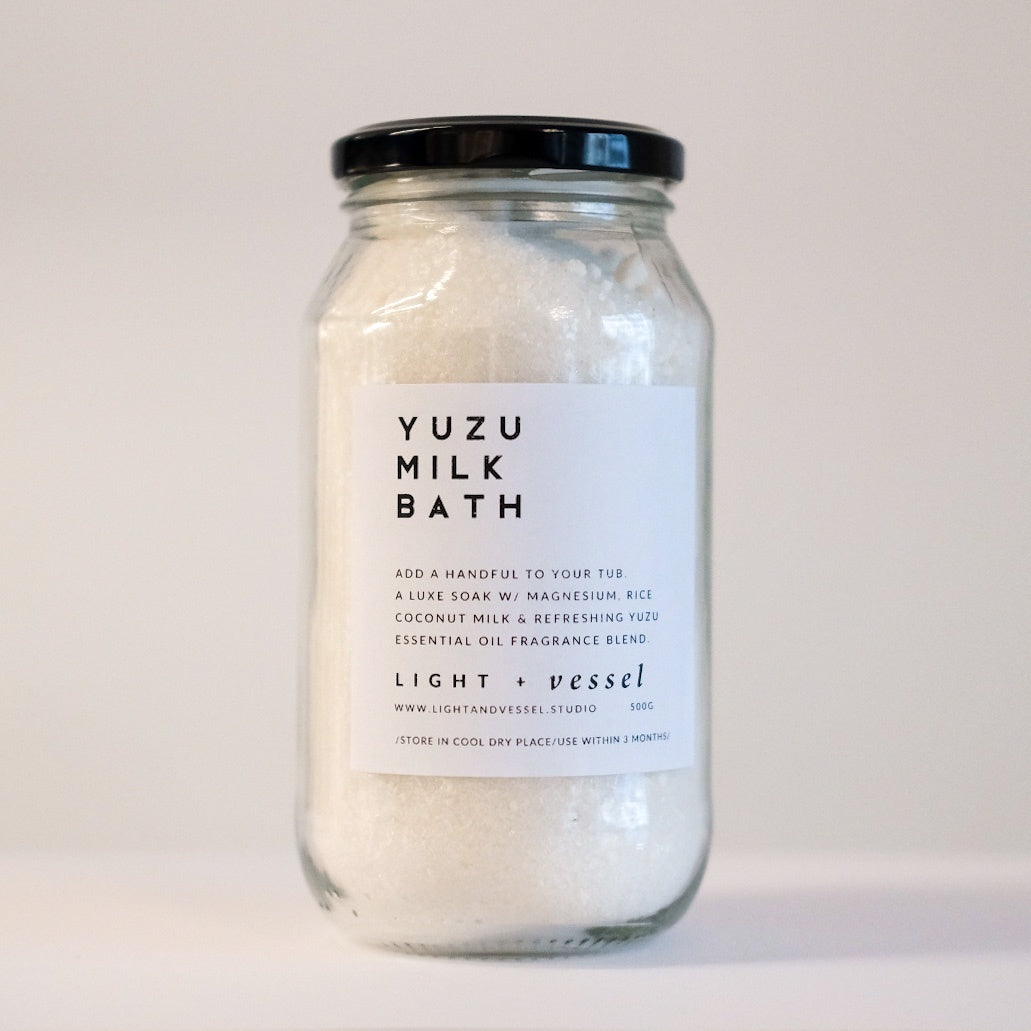 Milk Bath 500g Jar - Yuzu