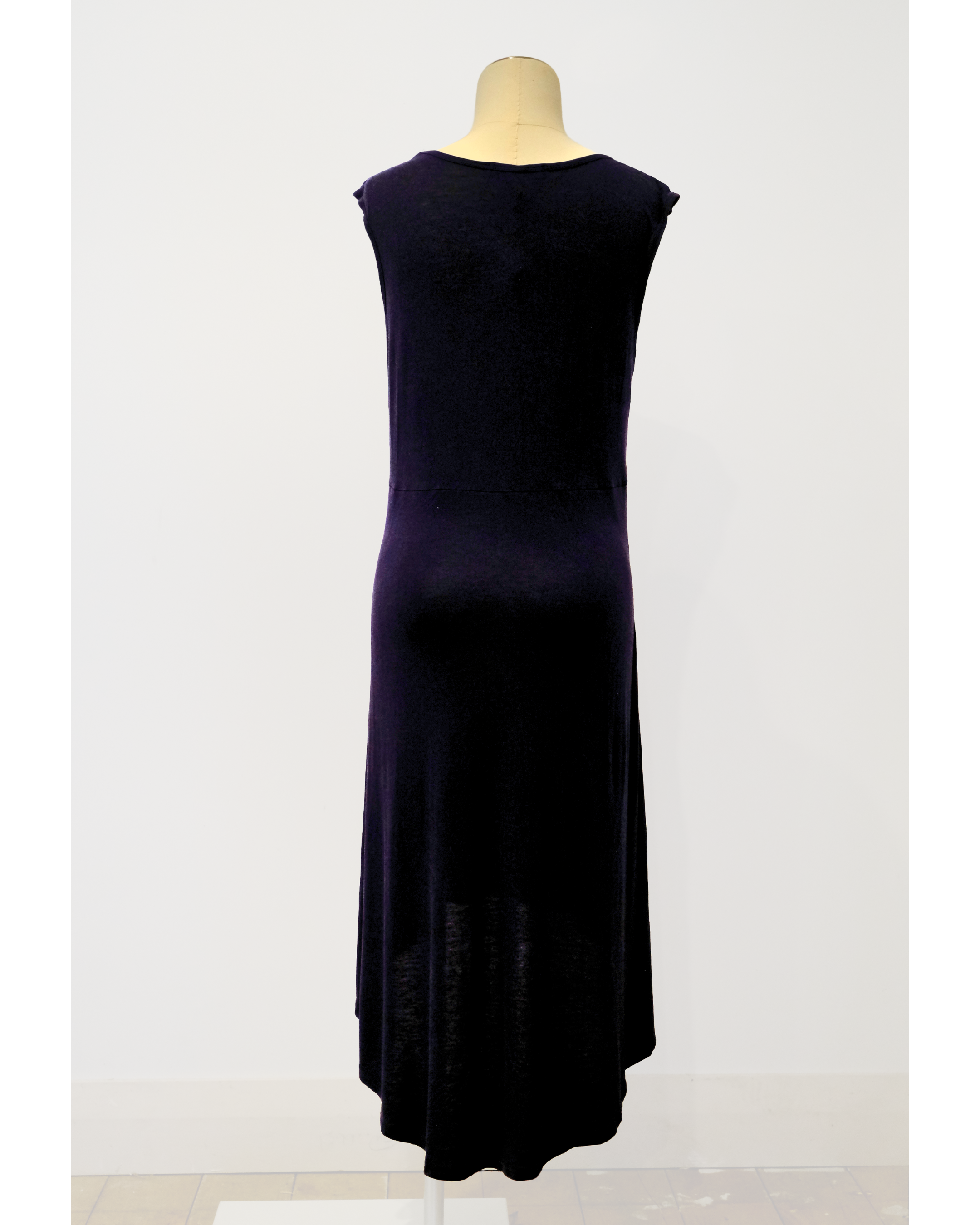 PRE-LOVED / High Noon Tea - Merino Navy Dress - Sz S