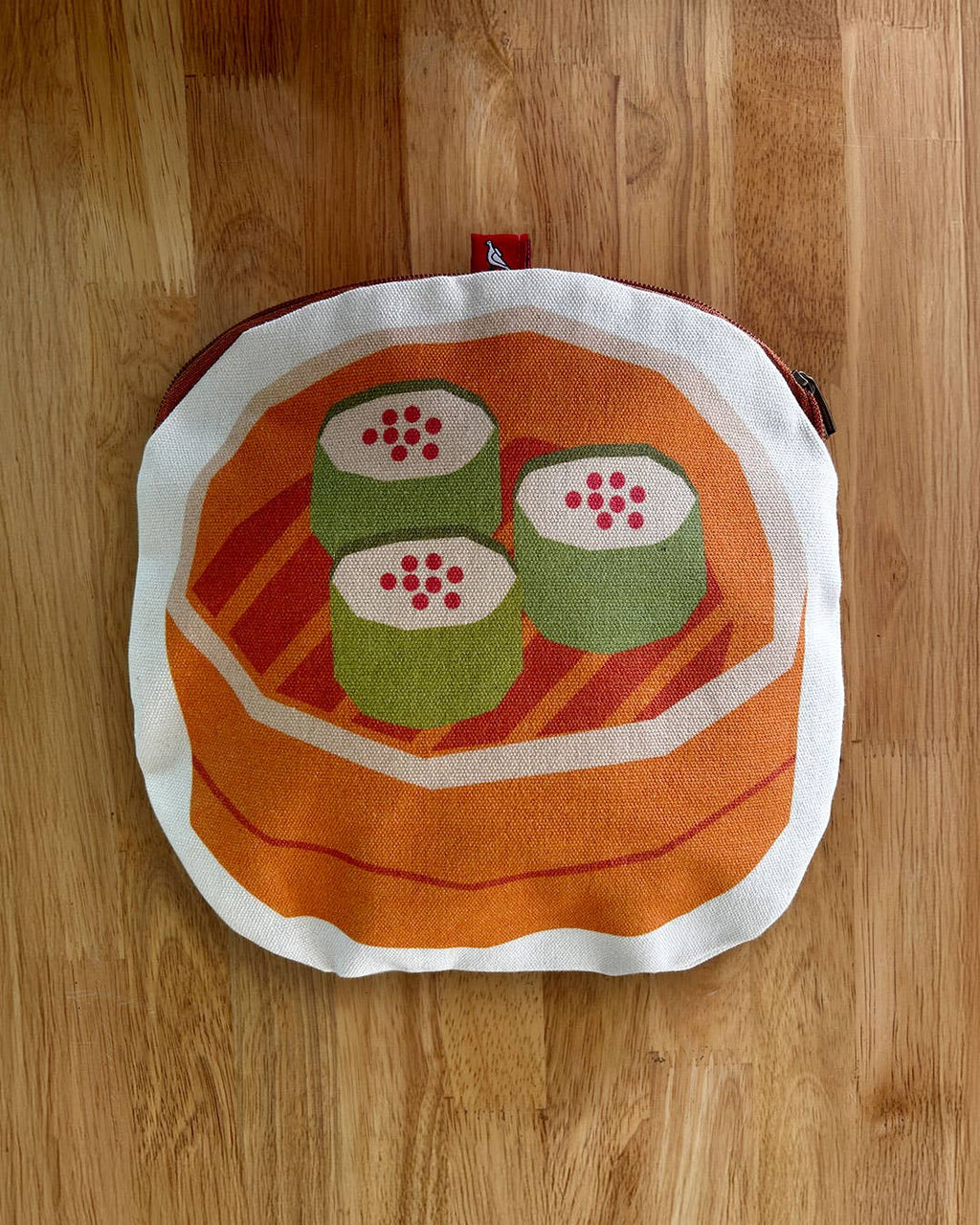 Canvas Pouch/Pencil Case - Dim Sum