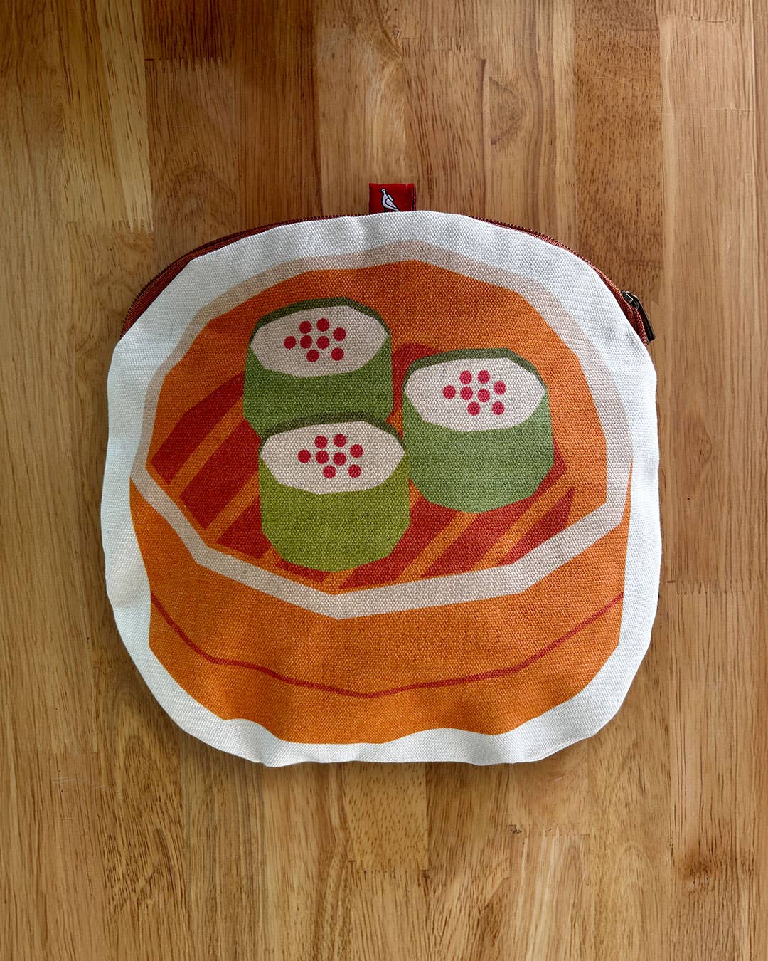 Canvas Pouch/Pencil Case - Dim Sum