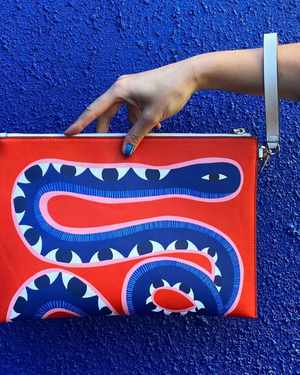 Clutch Bag - Snakes