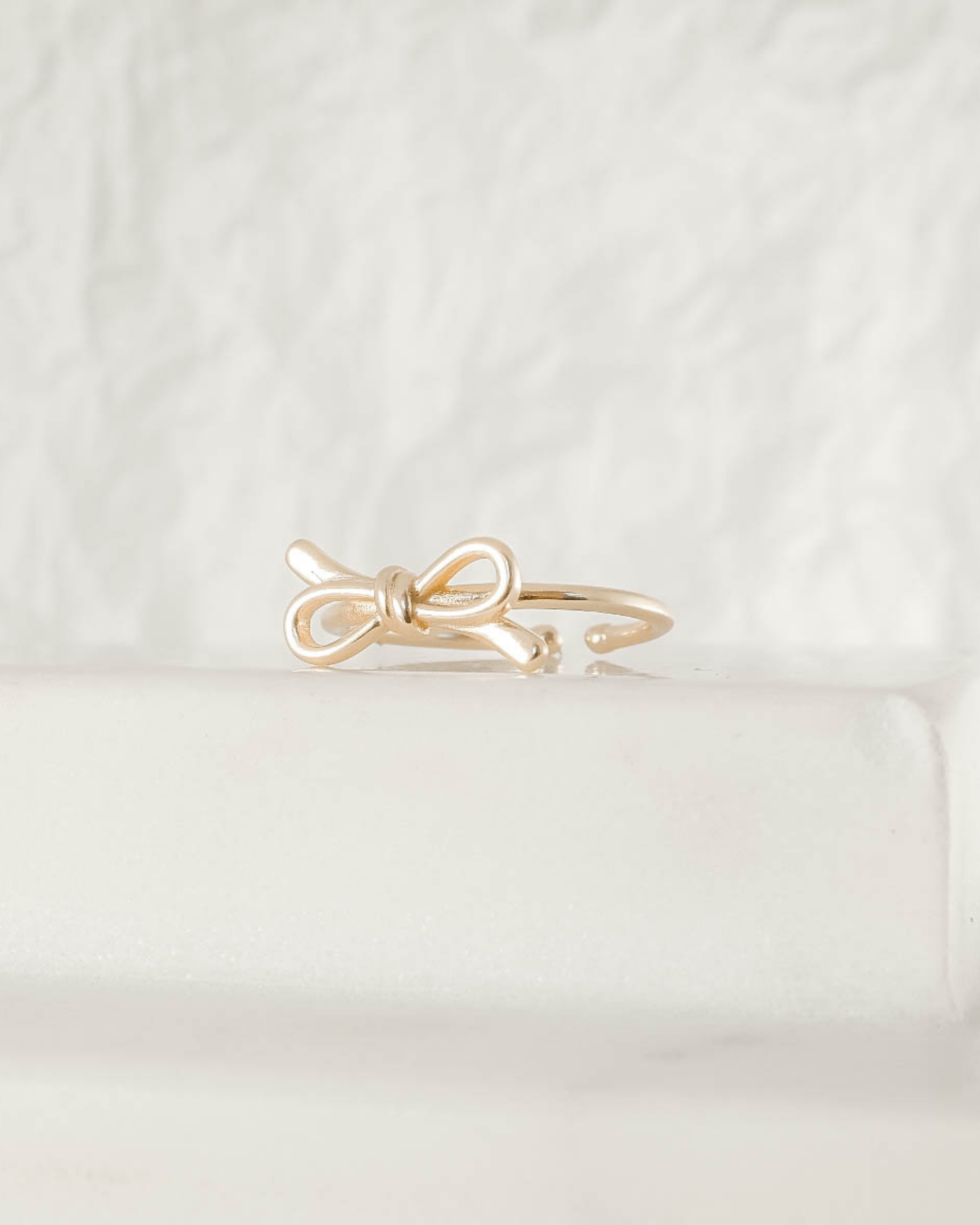 Better Bowlieve It Adjustable Ring - Gold