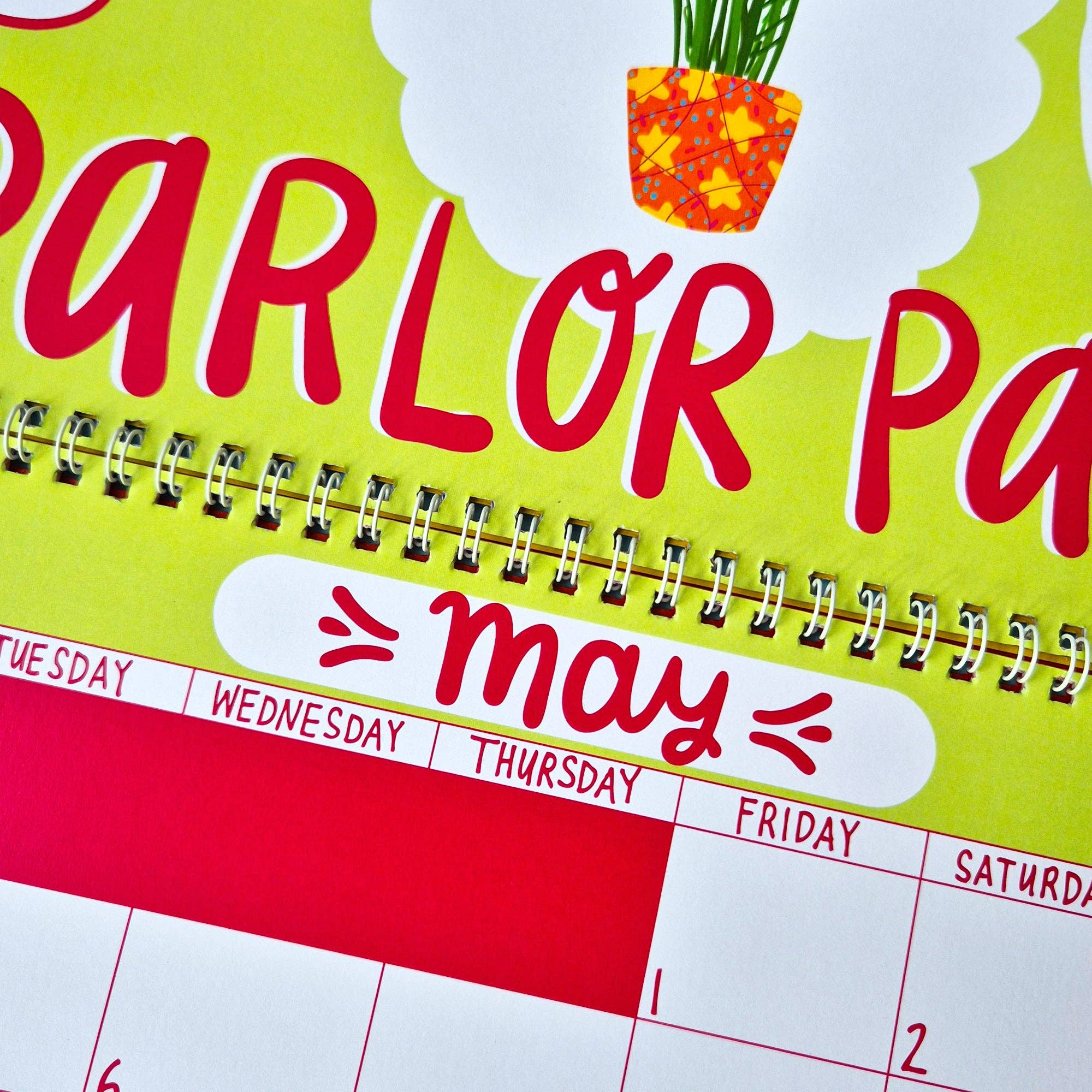 2026 Wall Calendar - House Plant