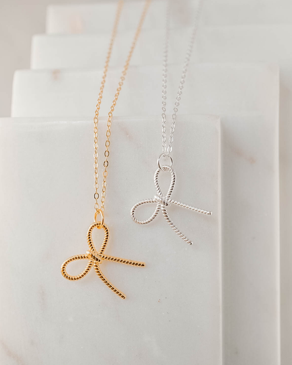 Better Bowlieve It Necklace - Silver