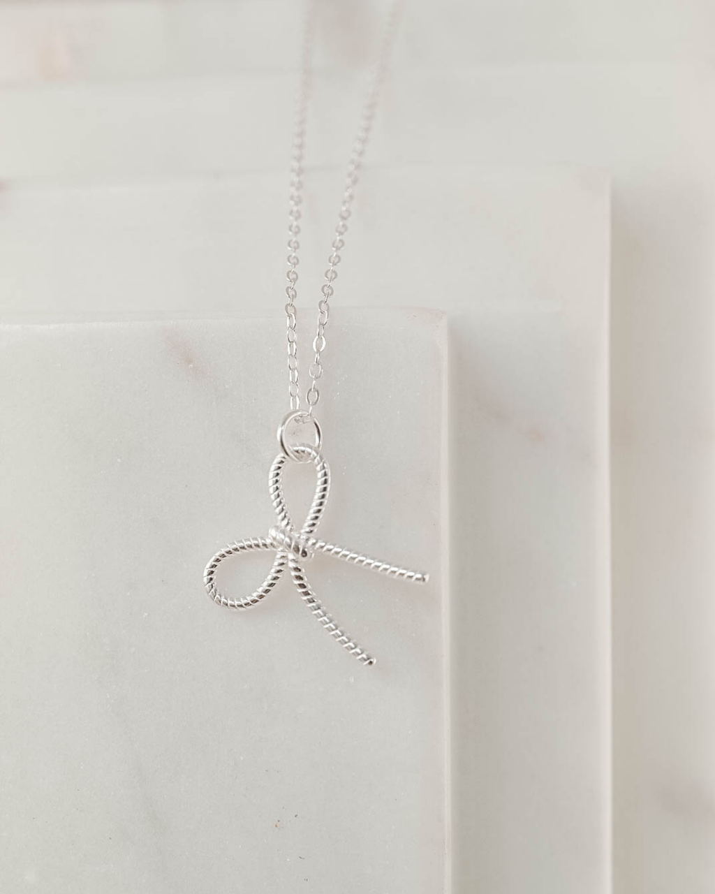 Better Bowlieve It Necklace - Silver