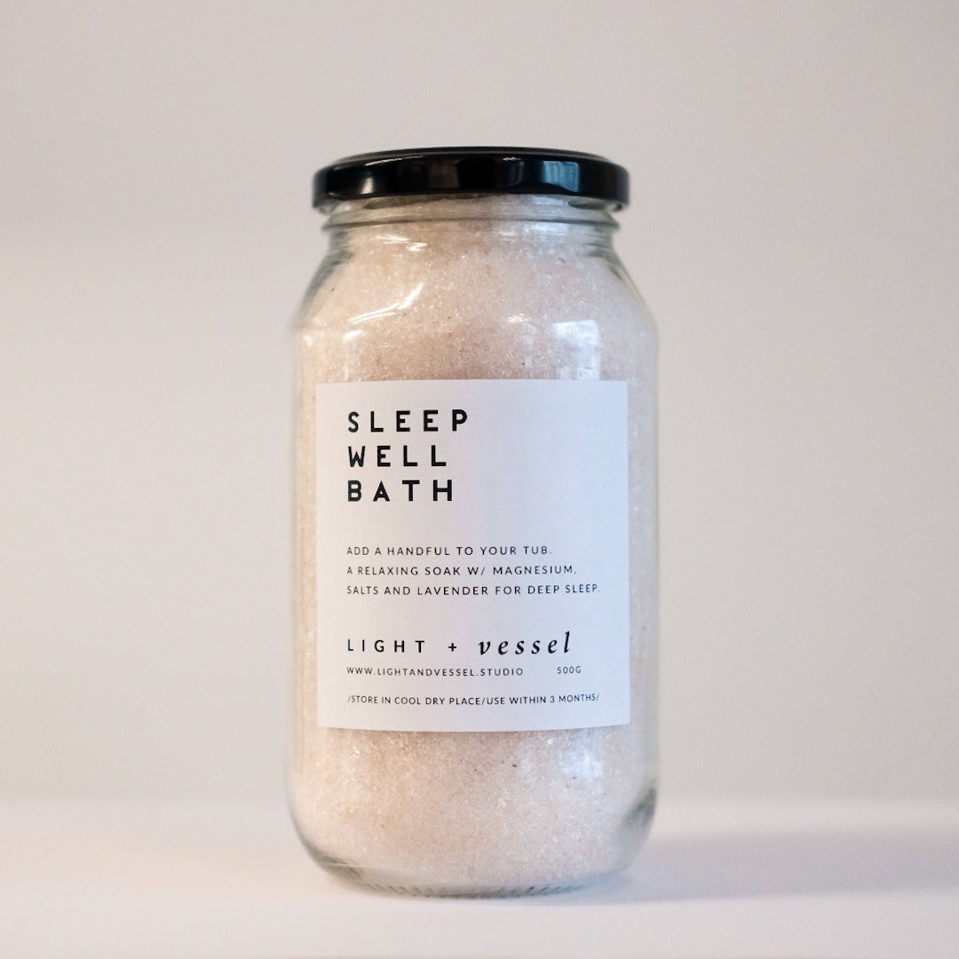 Bath Salts 500g Jar - Sleep Well
