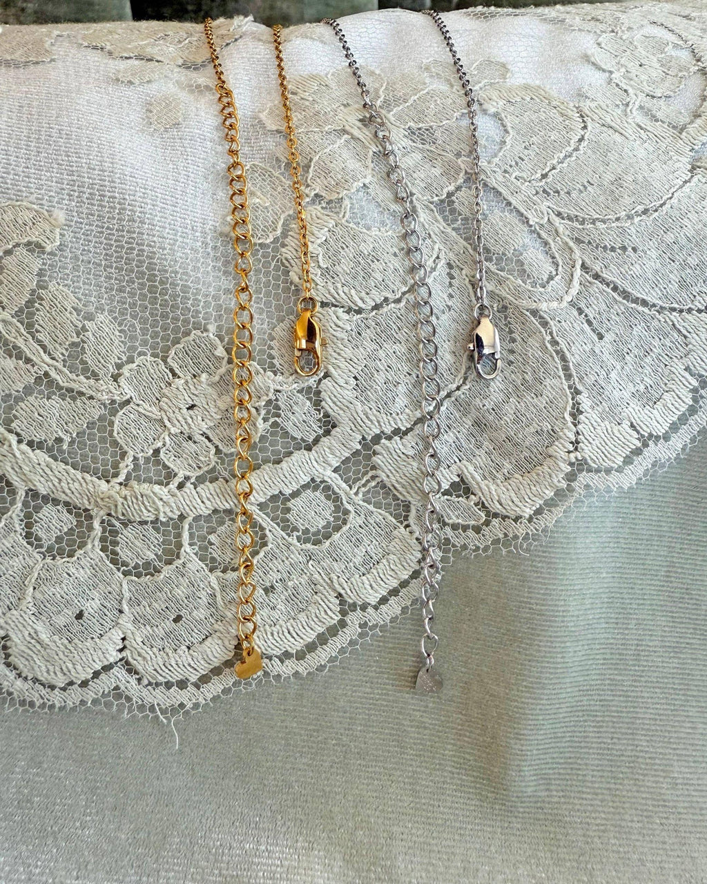 Charm Necklace - Silver Bakery Goods