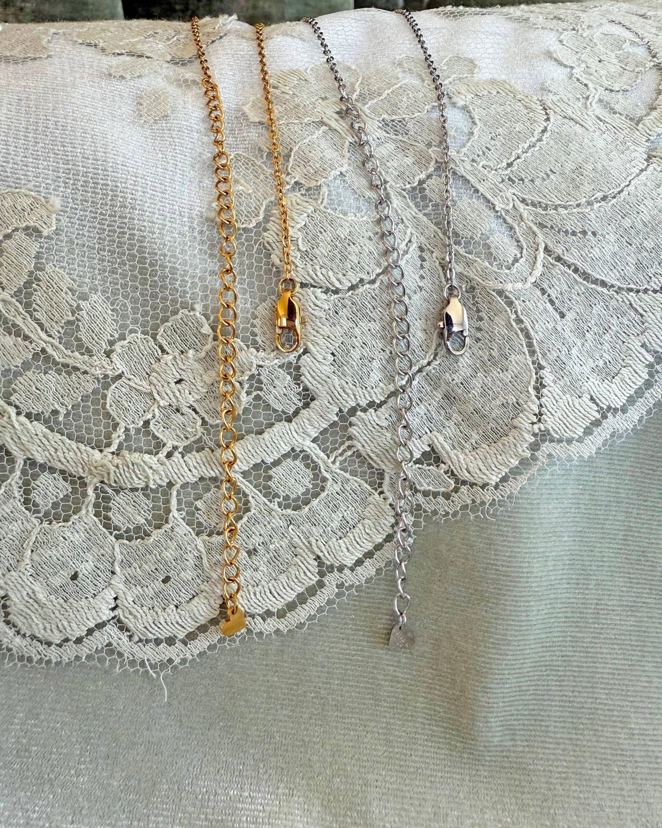 Charm Necklace - Silver Bakery Goods