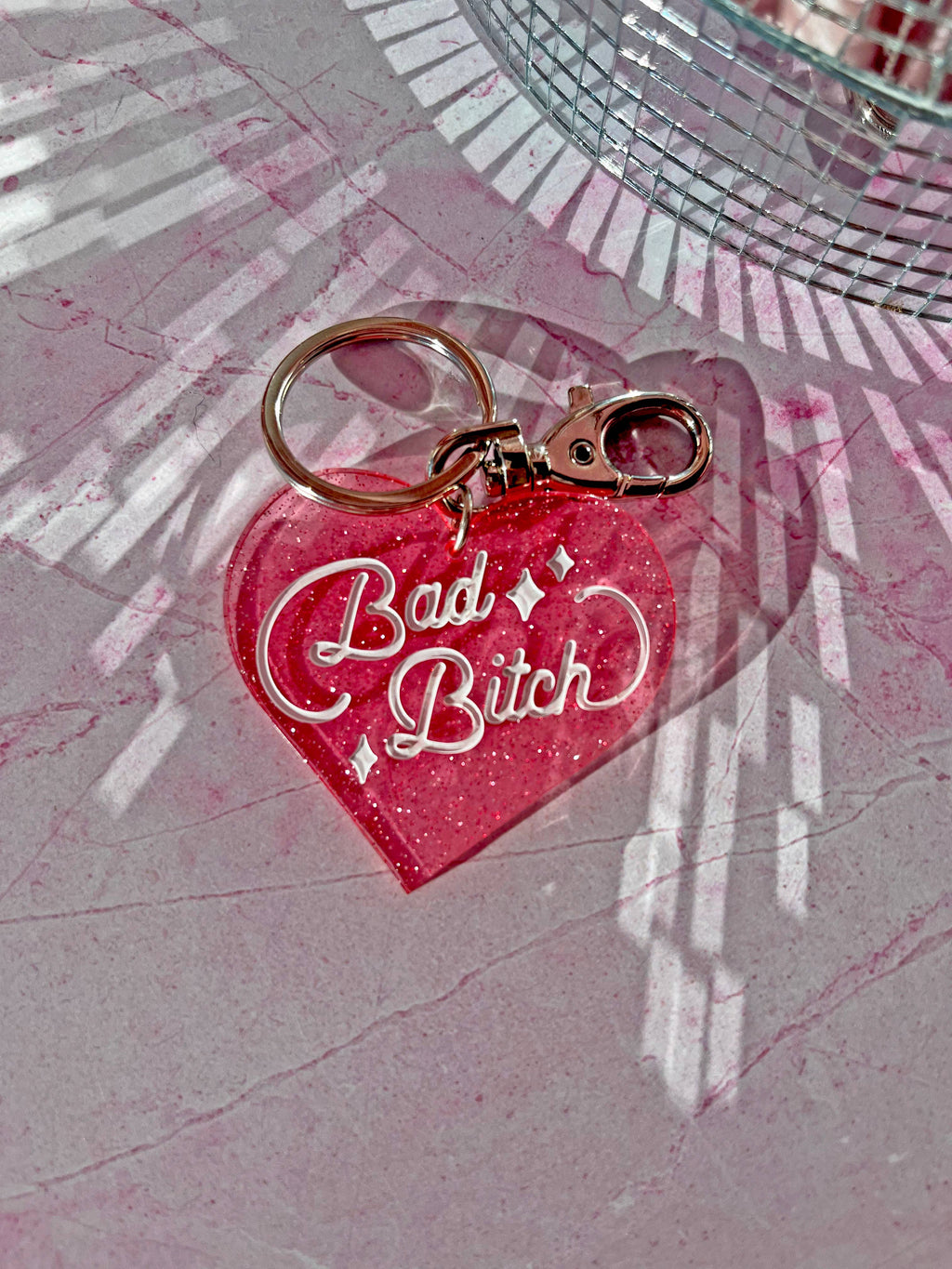Keyring / Bag Charm - Bad Bitch