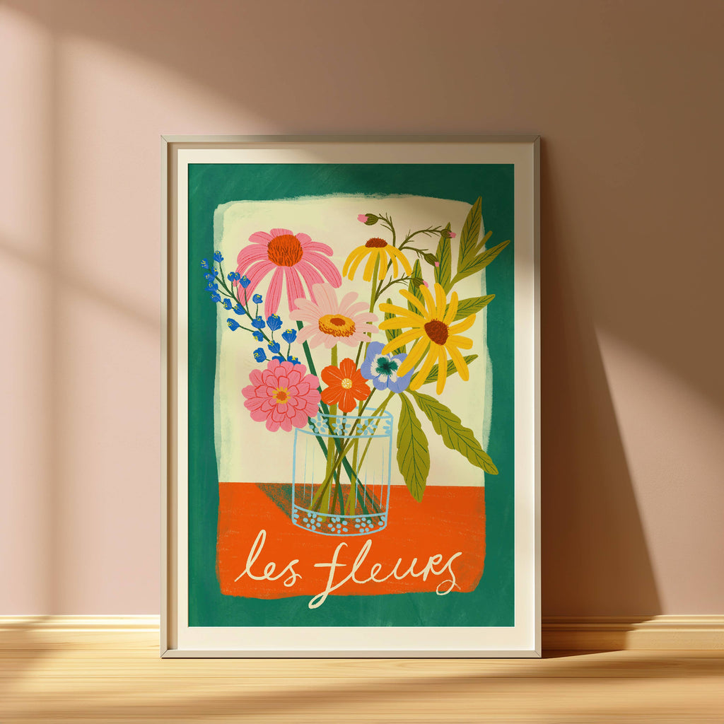 A3 Art Print - Les Fleurs