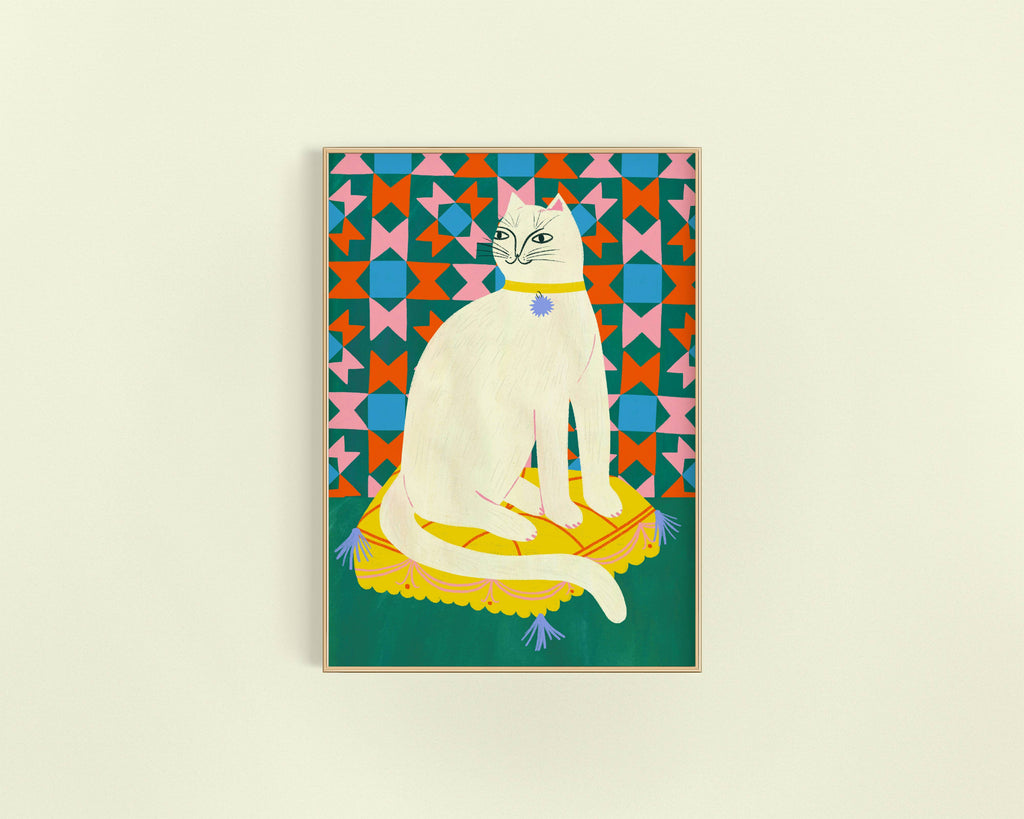 A4 Art Print - Staffordshire Cat