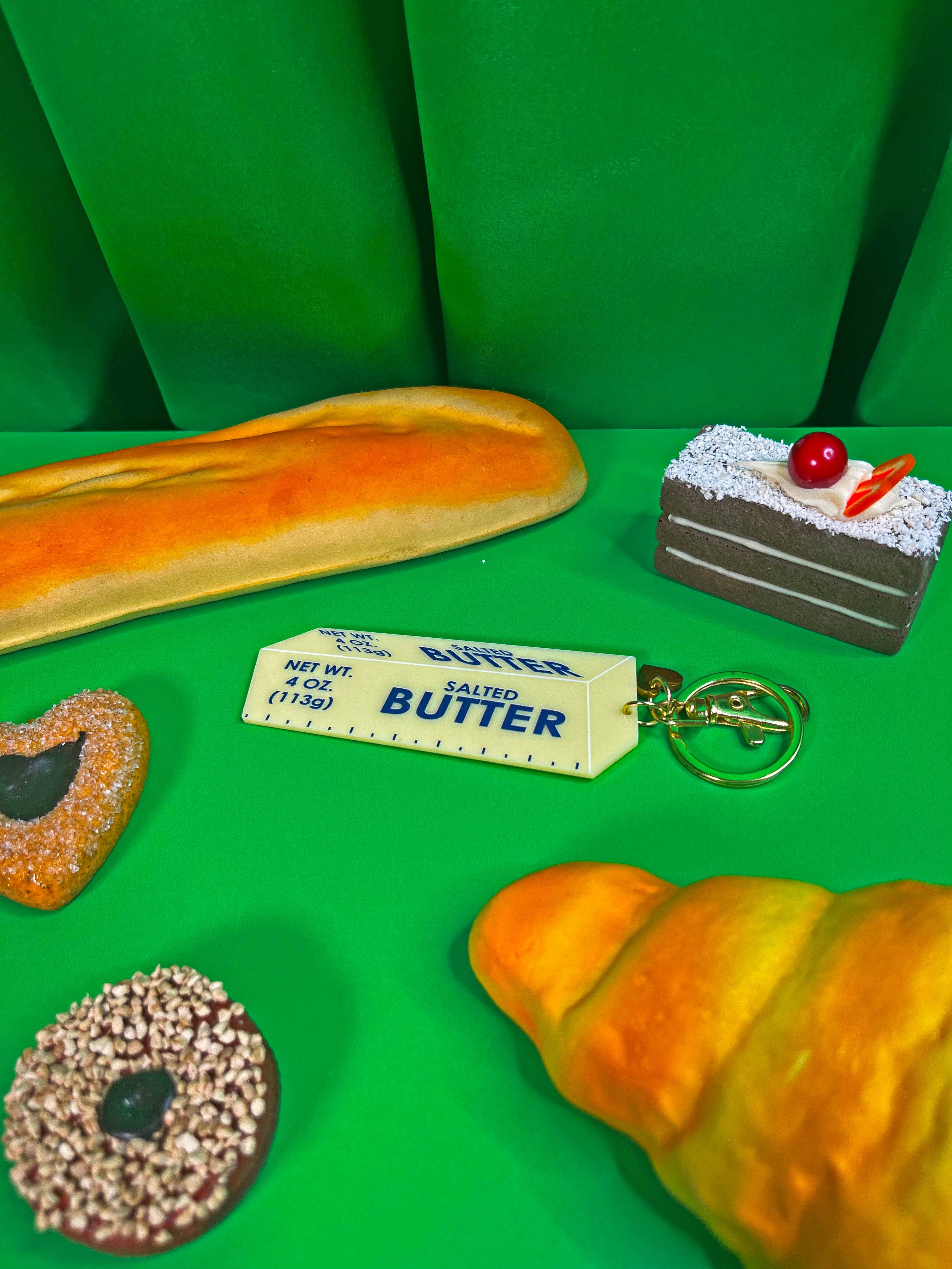 Keyring / Bag Charm - Butter