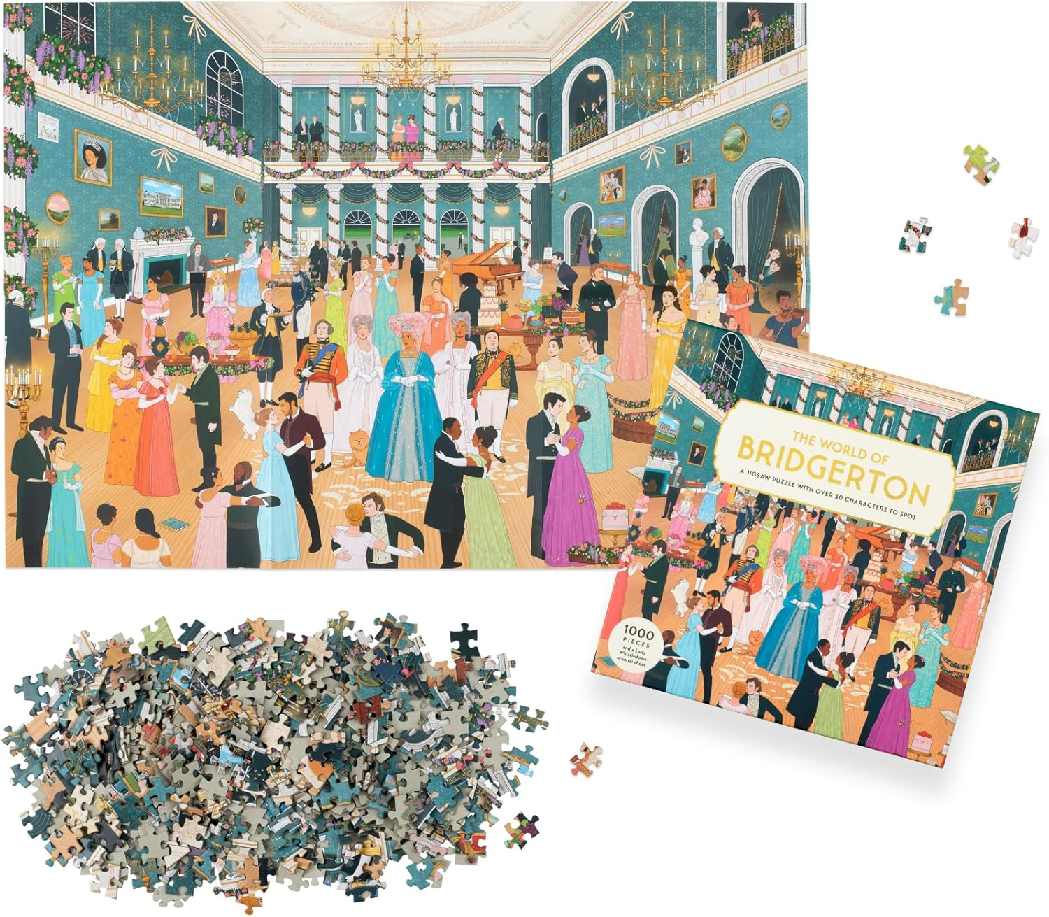 Jigsaw Puzzle - 1000pc - The World Of Bridgerton