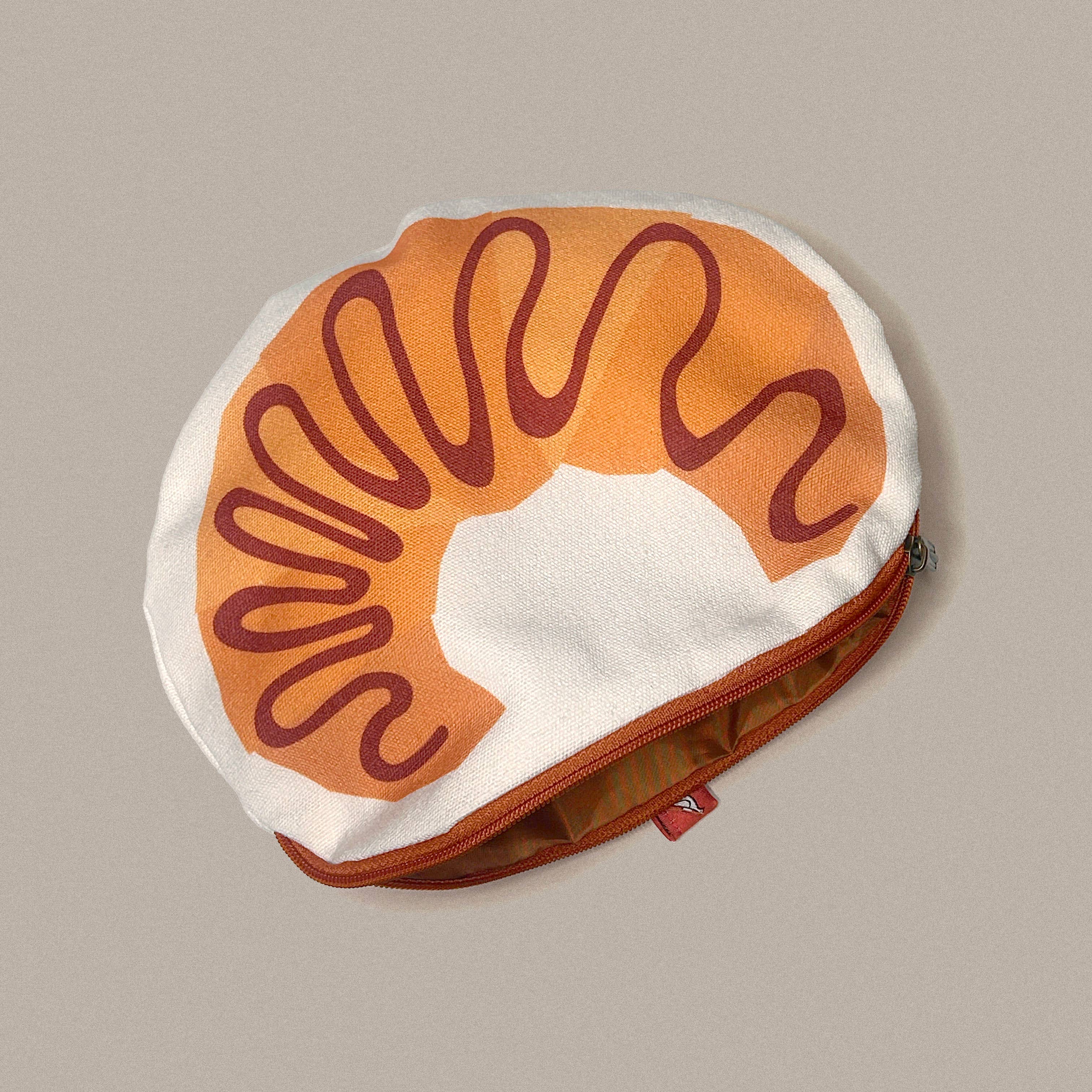 Canvas Pouch/Pencil Case - Croissant