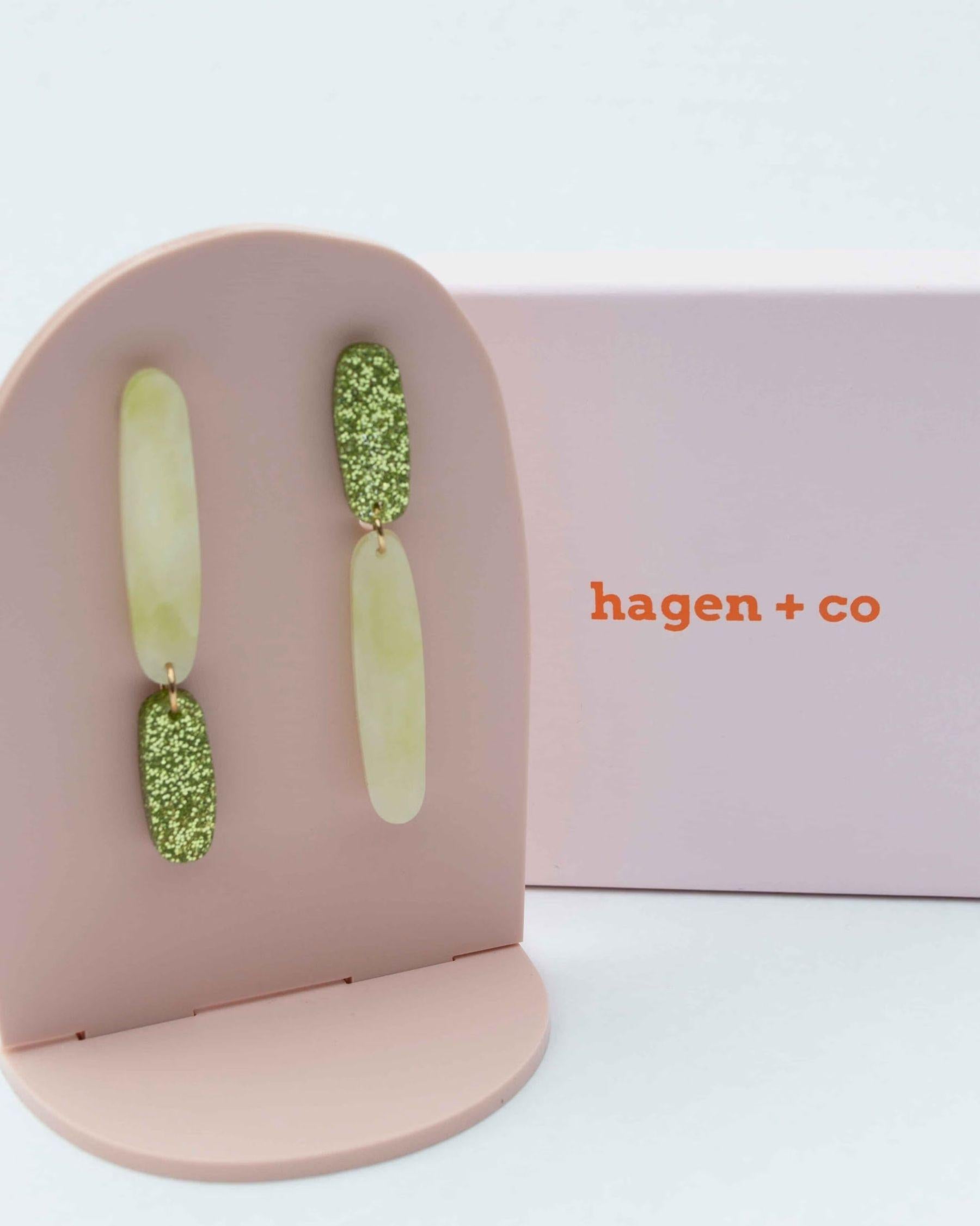 Tango Earrings - Lime