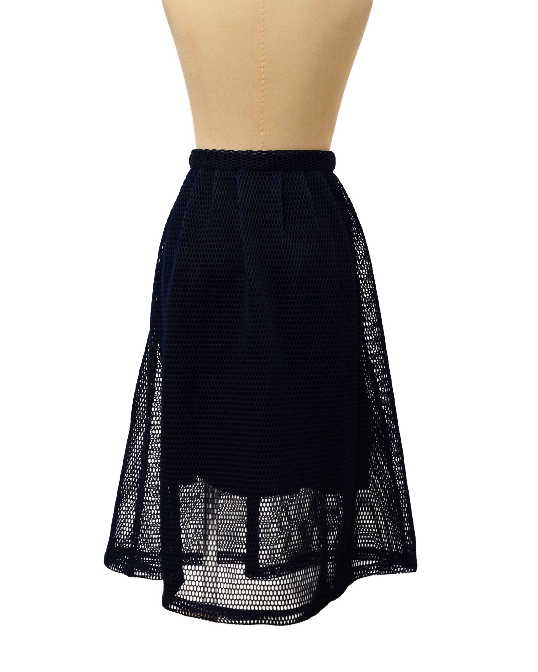 PRE-LOVED / Salasai - Skirt Navy Netting - Sz L