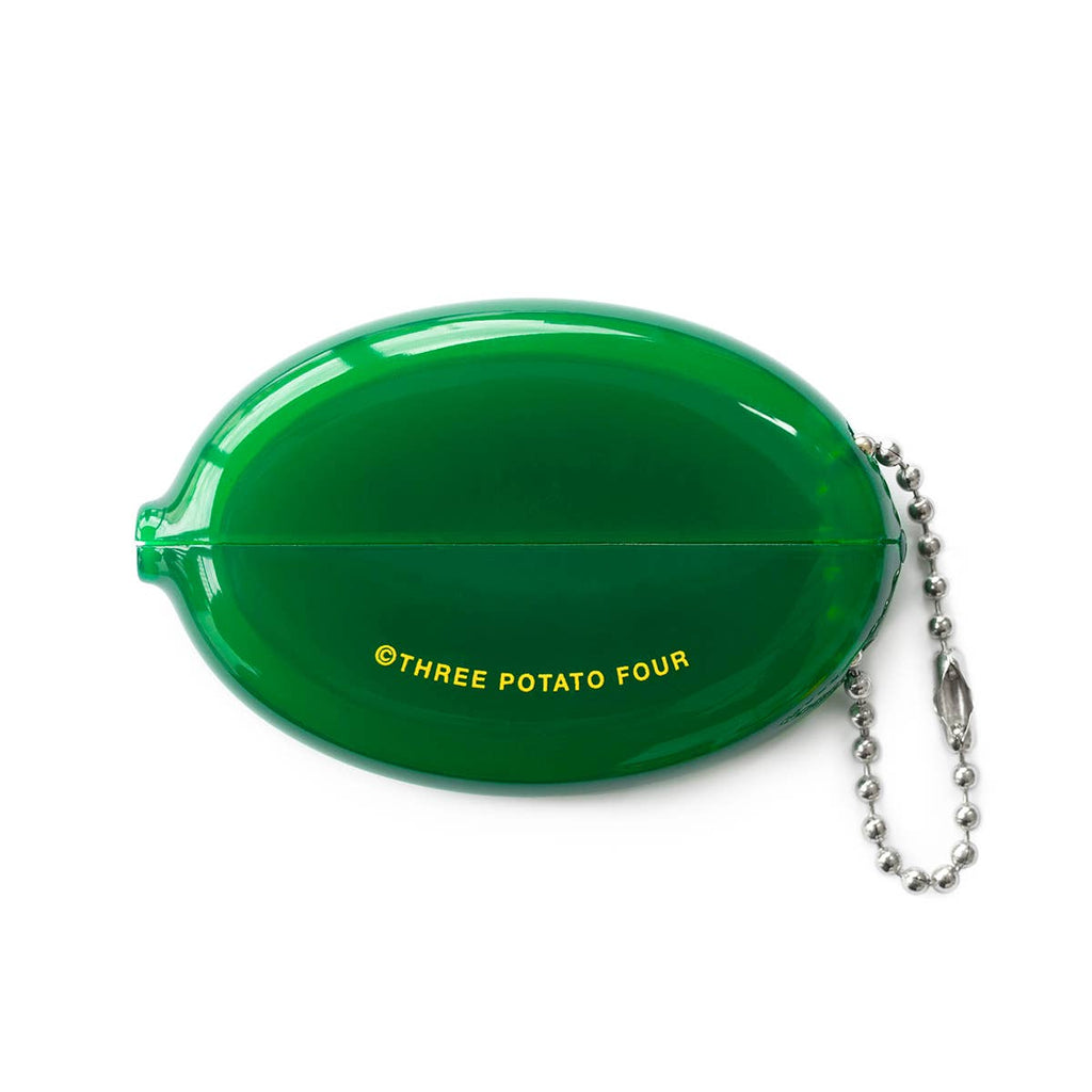 Coin Keyring Pouch - Plant Money (Translucent Green)