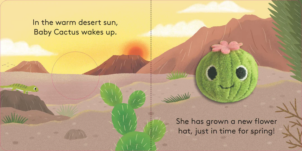 Finger Puppet Book - Cactus