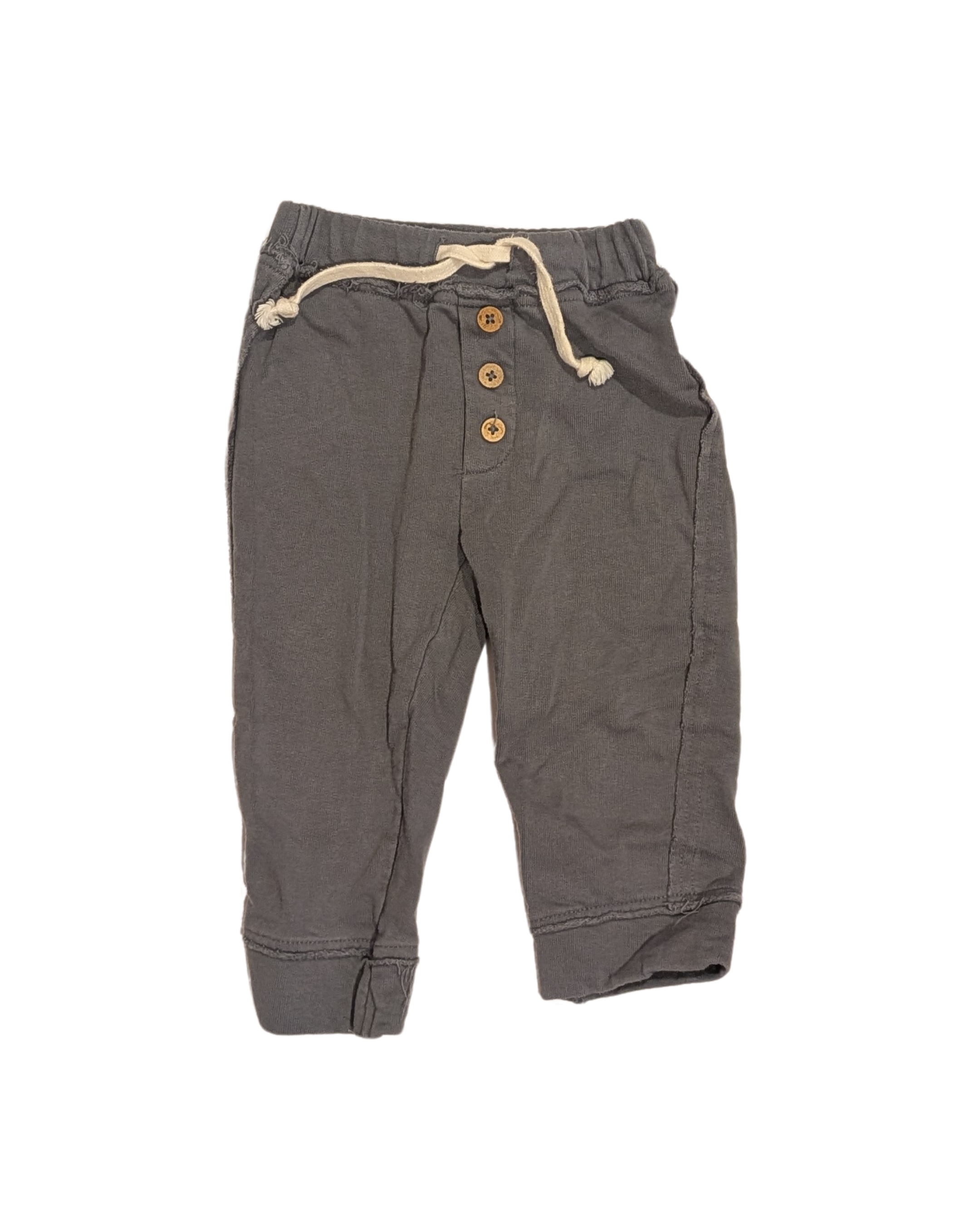 Pre-Loved Baby - Grey Pants - Buck & Baa - 6-12mths