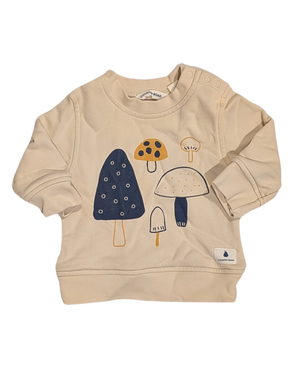 Pre-Loved Baby - Mushroom Sweater - Country Road - 0-3mths