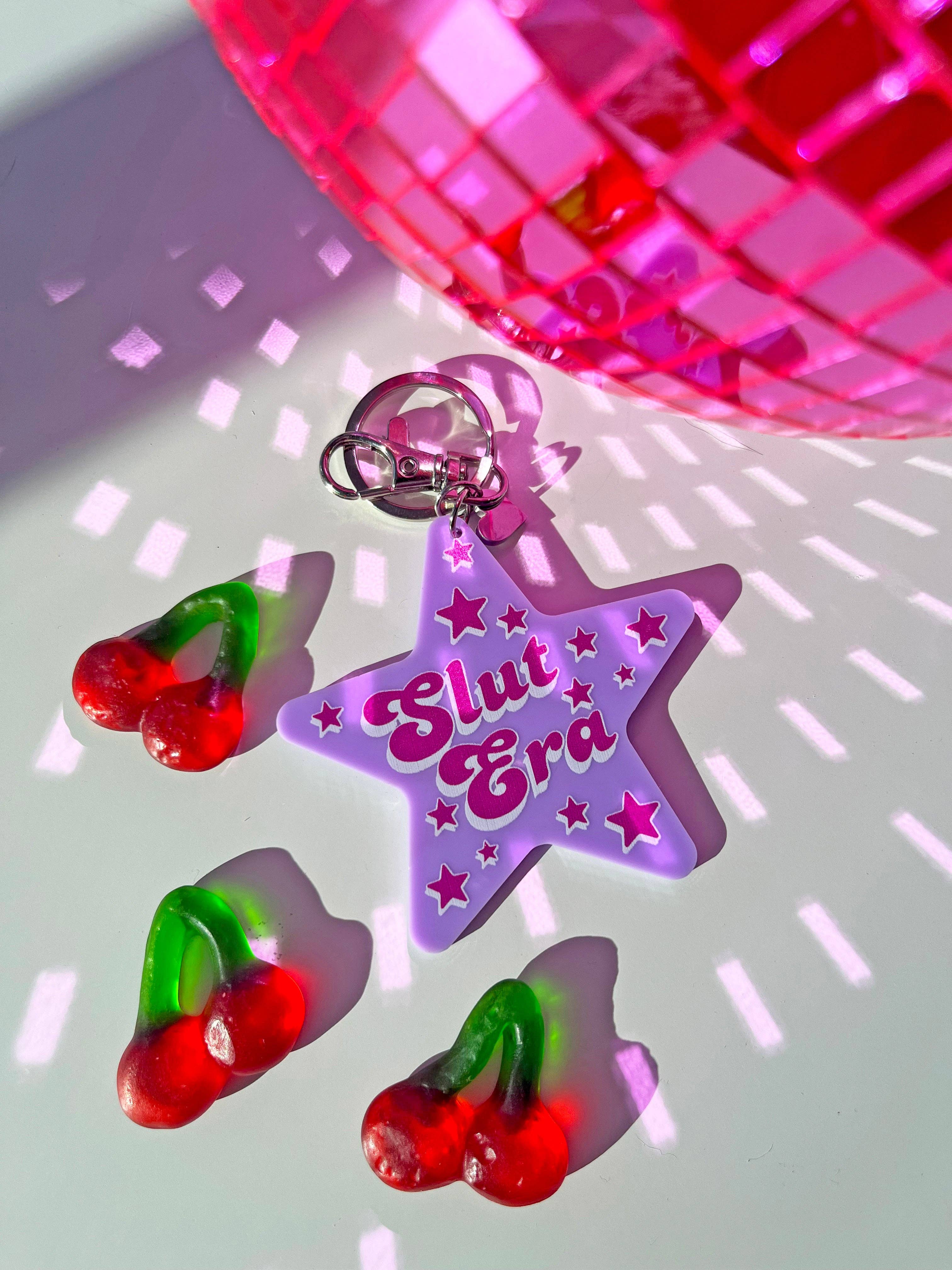 Keyring / Bag Charm - Star Slut Era