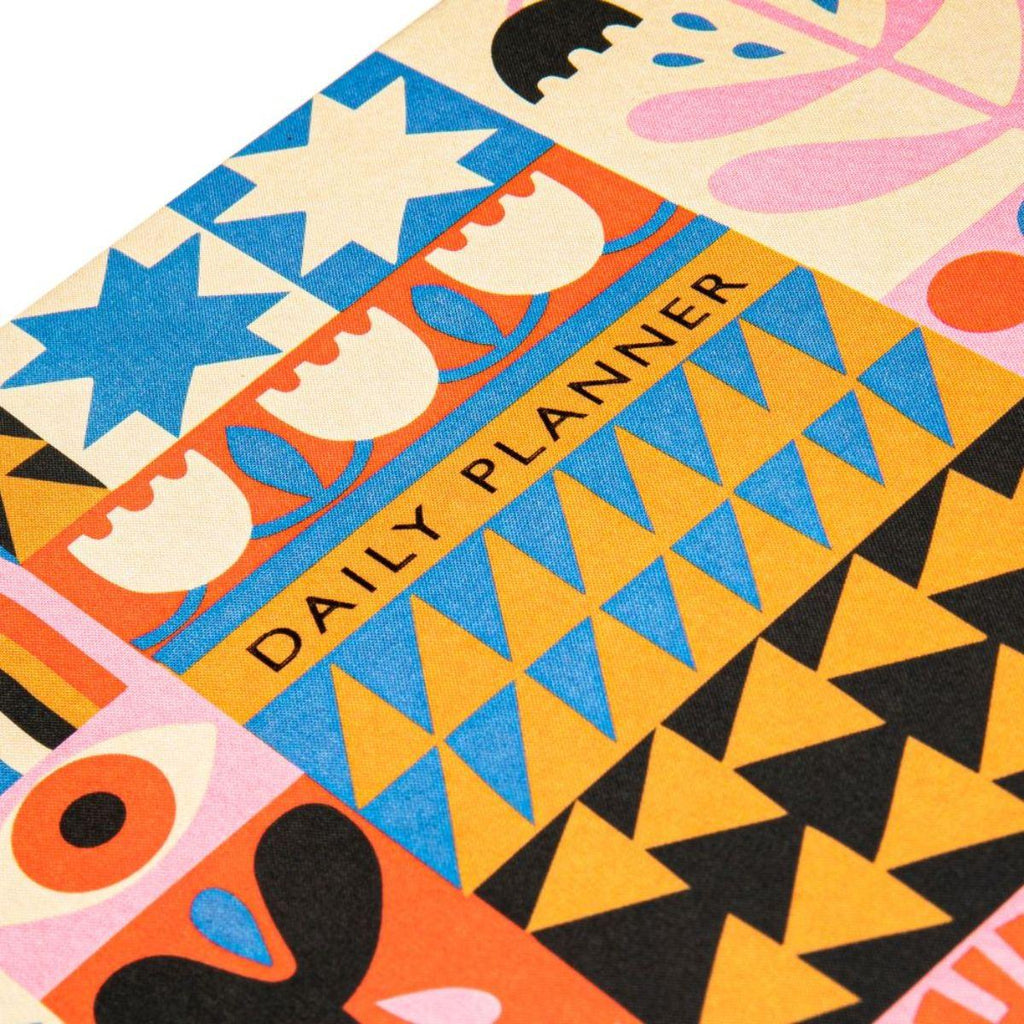 A5 Soft Cloth Cover Daily Undated Planner - Lisa Congdon