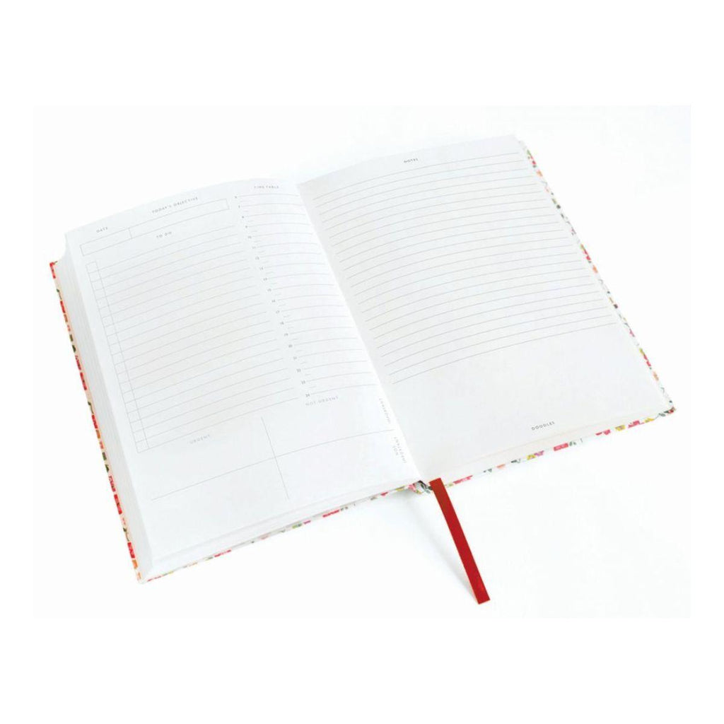 A5 Soft Cloth Cover Daily Undated Planner - Lisa Congdon