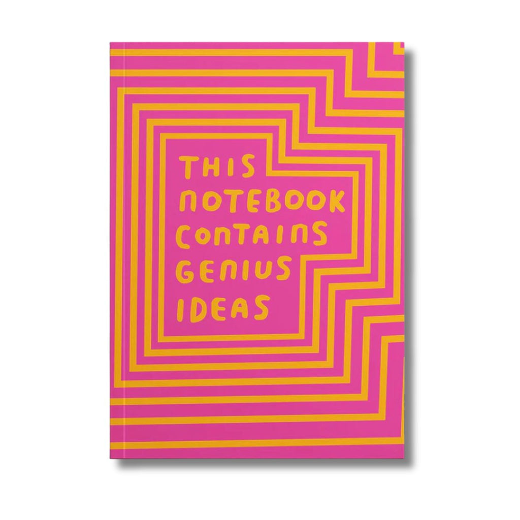 A5 Soft Cover Notebook - This Contains Genius Ideas
