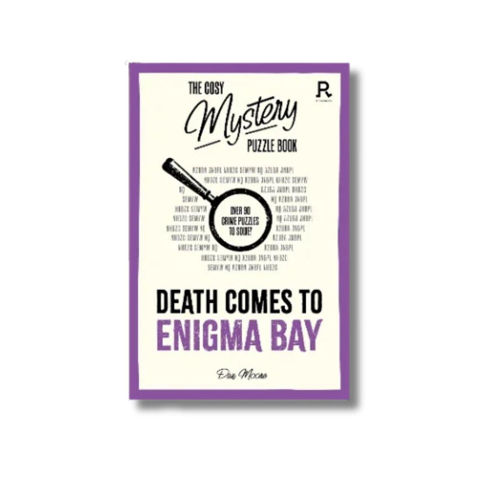 Back The Cosy Mystery Puzzle Book - Death Comes To Enigma Bay