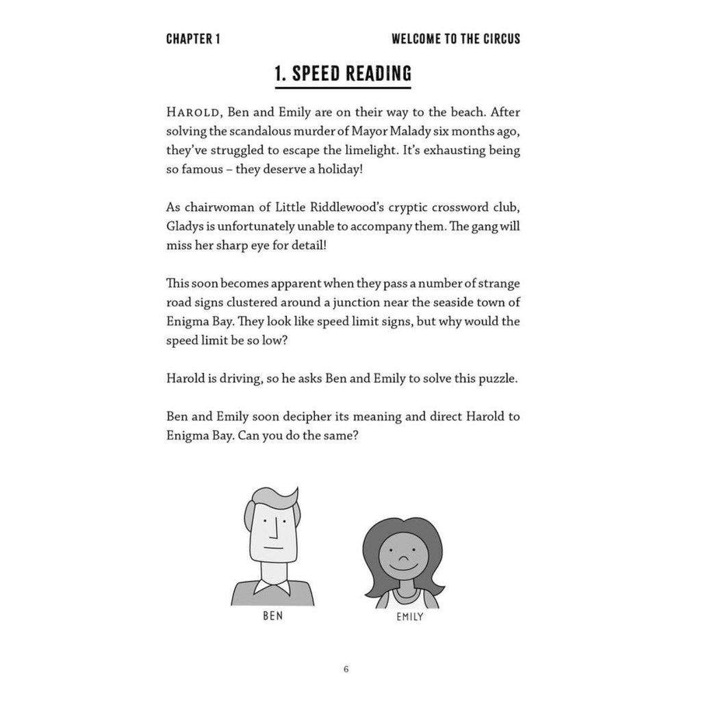 Back The Cosy Mystery Puzzle Book - Death Comes To Enigma Bay