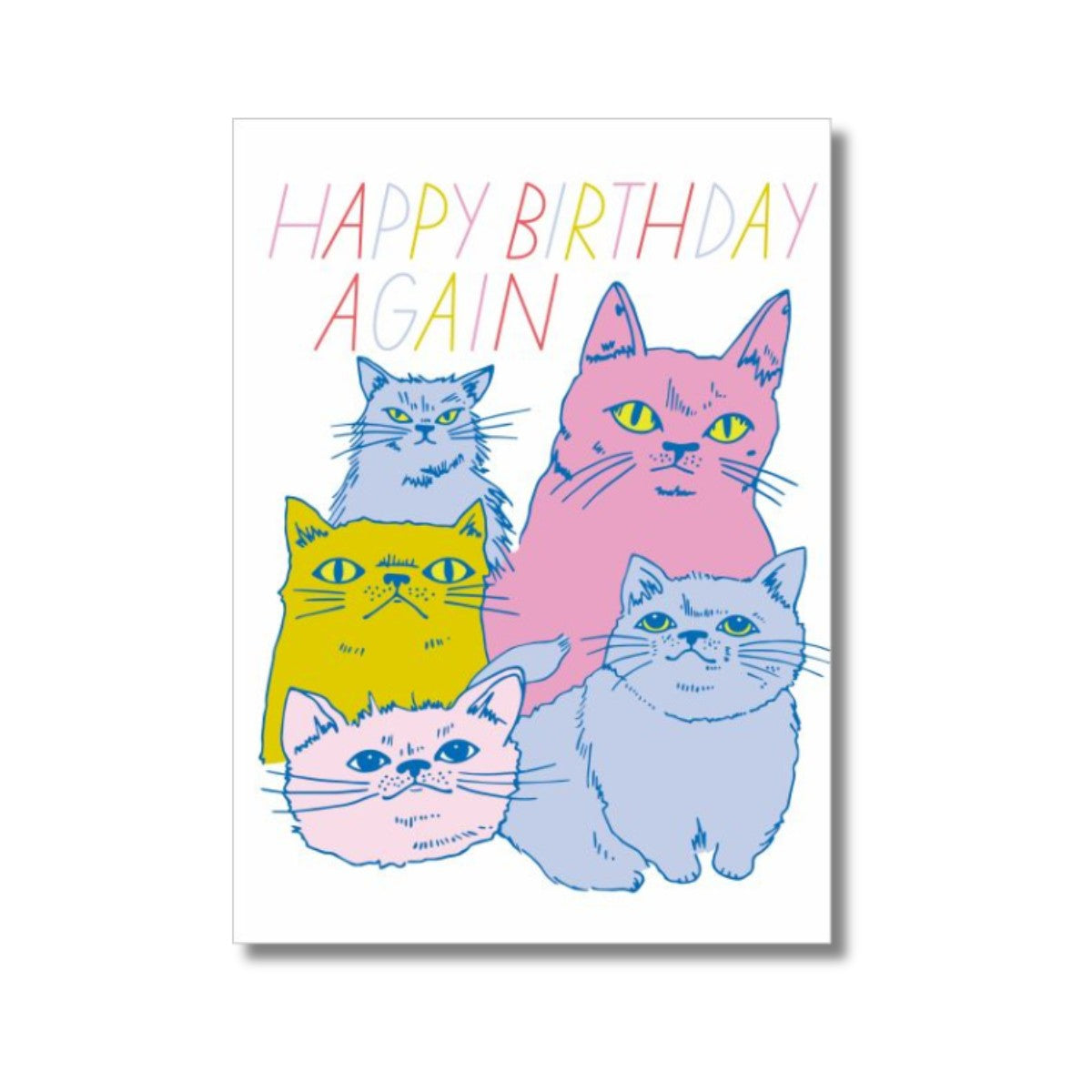 Birthday Card - Cats.. Again