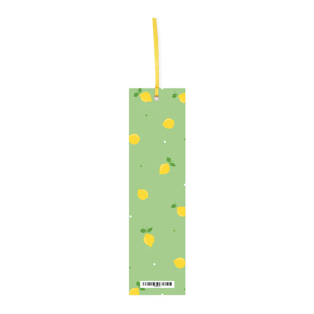 Iko Iko Double-Sided Bookmark - Capybara/Lemons