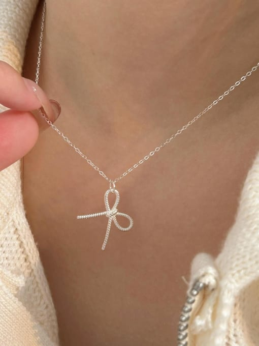 Better Bowlieve It Necklace - Silver