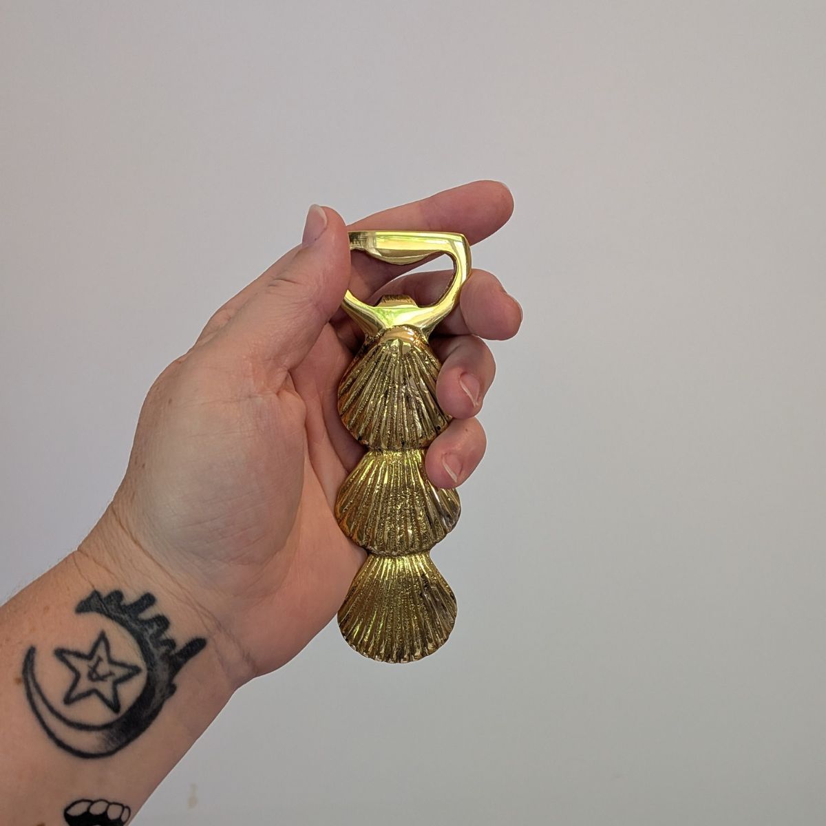 Bottle Opener - Gold Shell