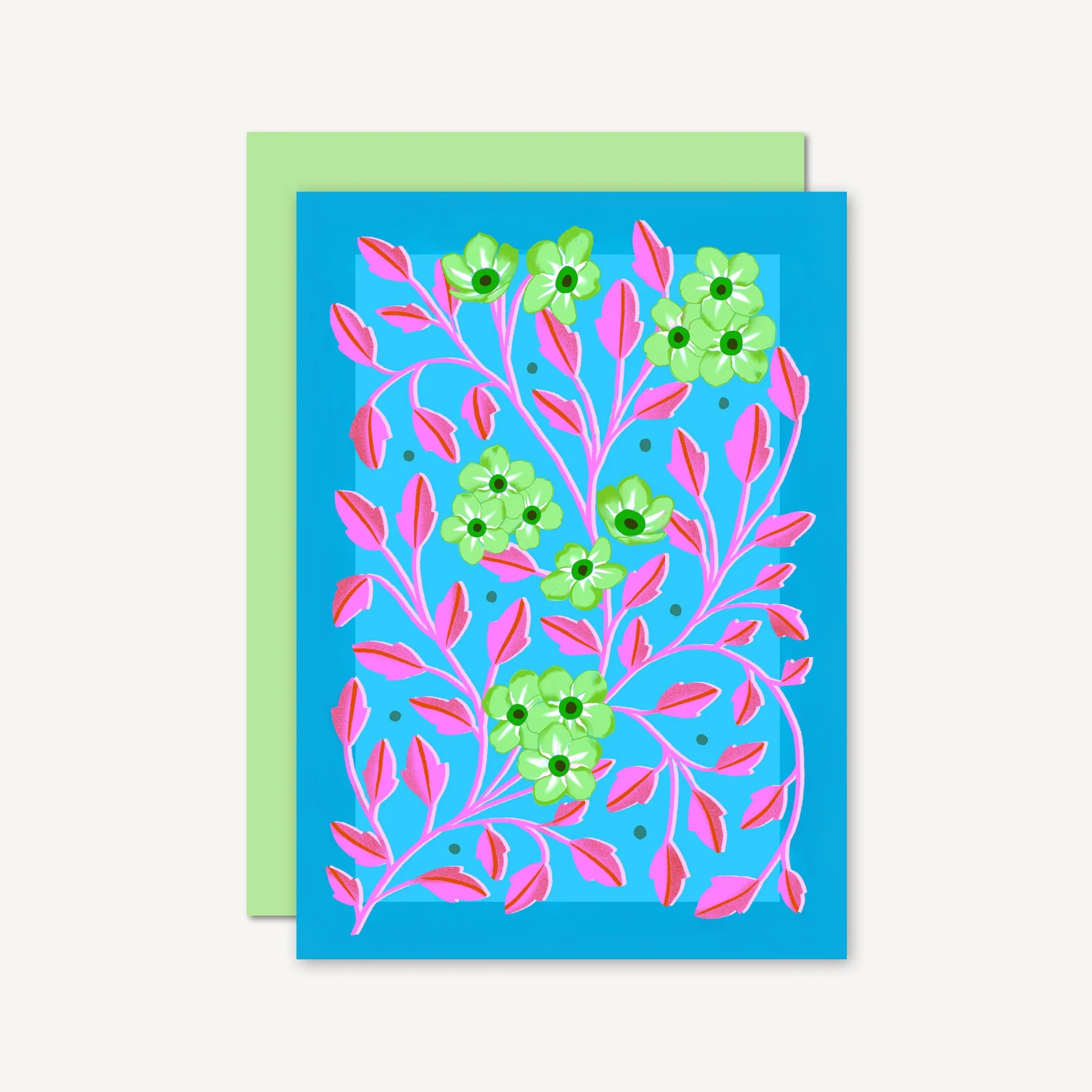 General Card - Botanical Blues