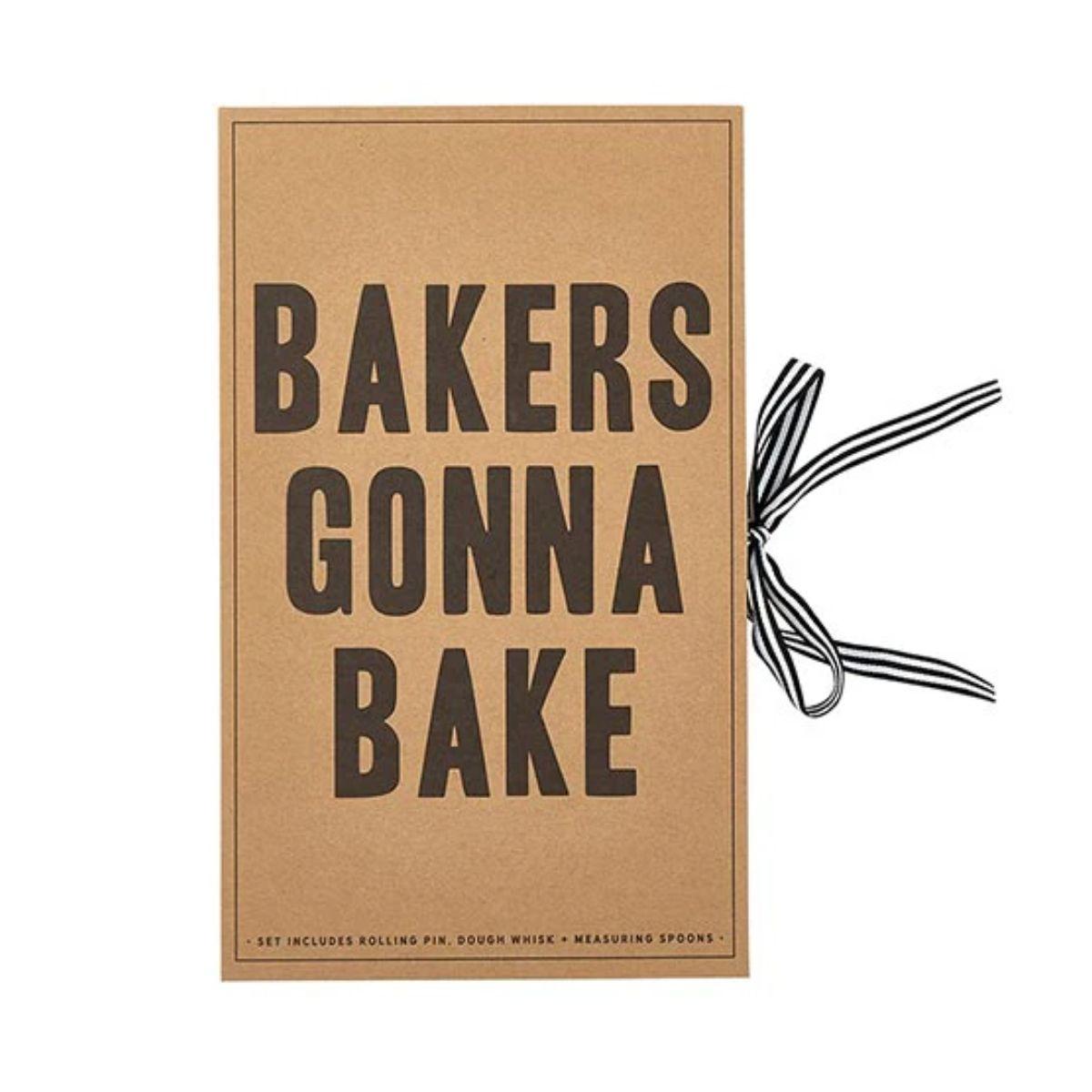 Cardboard Book Gift Set - Bakers Gonna Bake