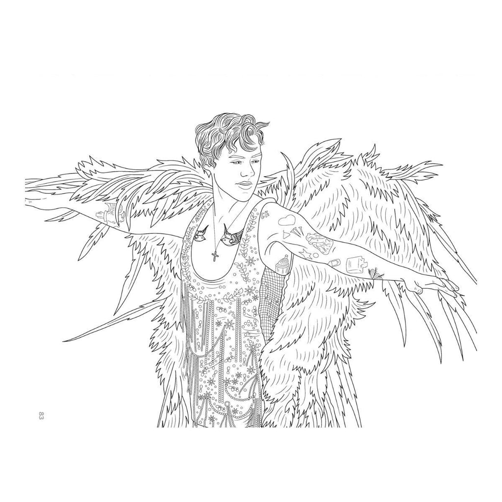 Colouring & Activity Book - Super Fabulous Harry Styles