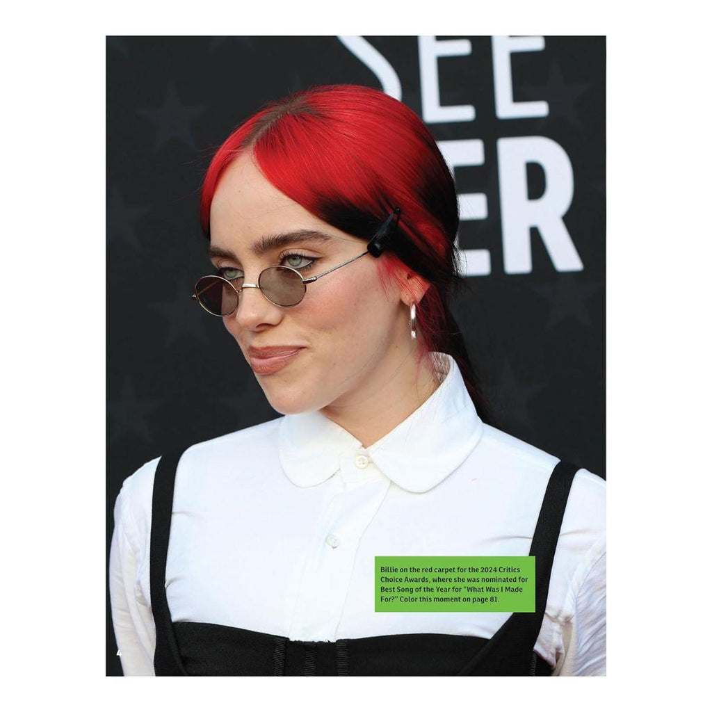 Colouring & Activity Book - Super Stylish Billie Eilish