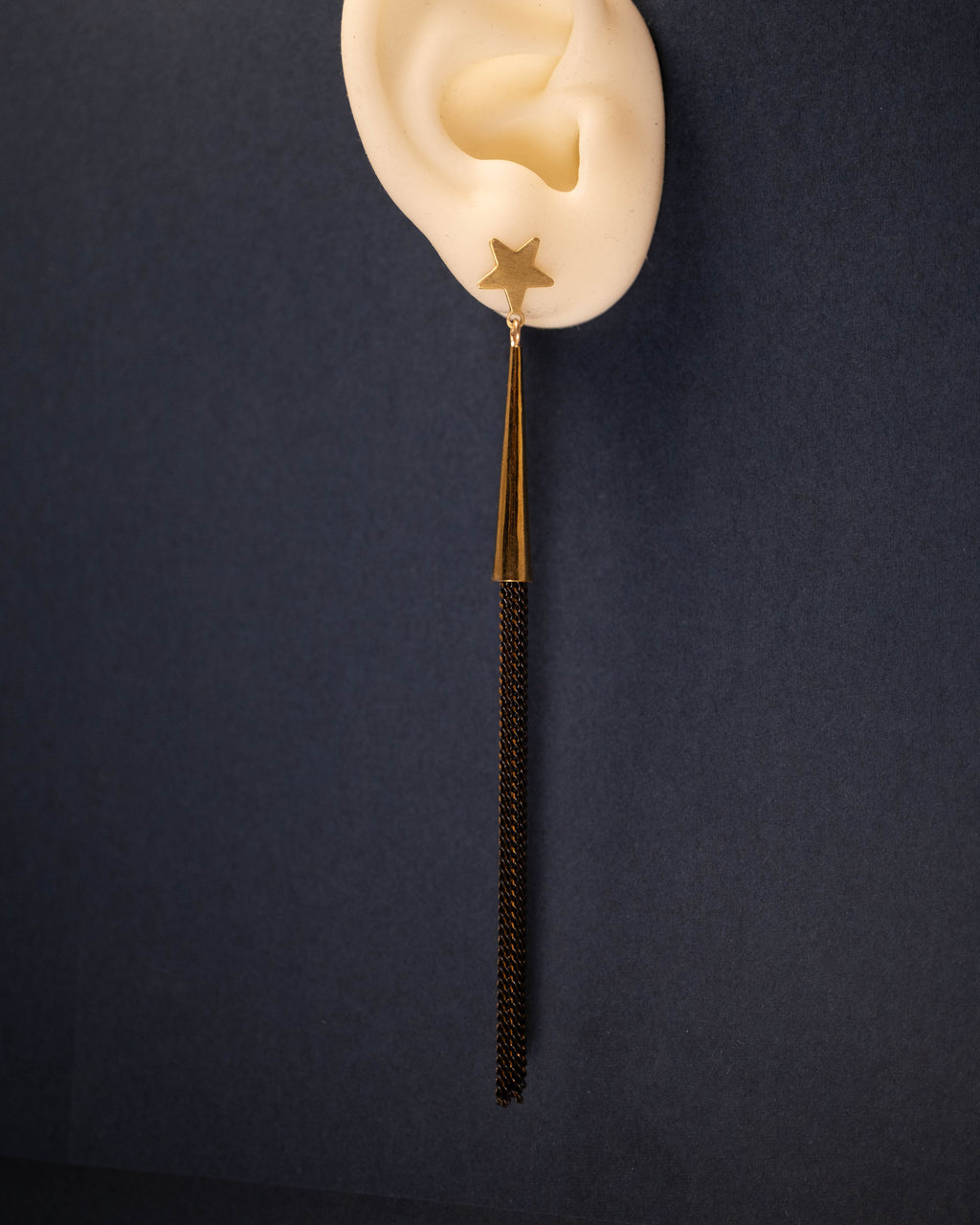 Break The Chain Earrings - Brass
