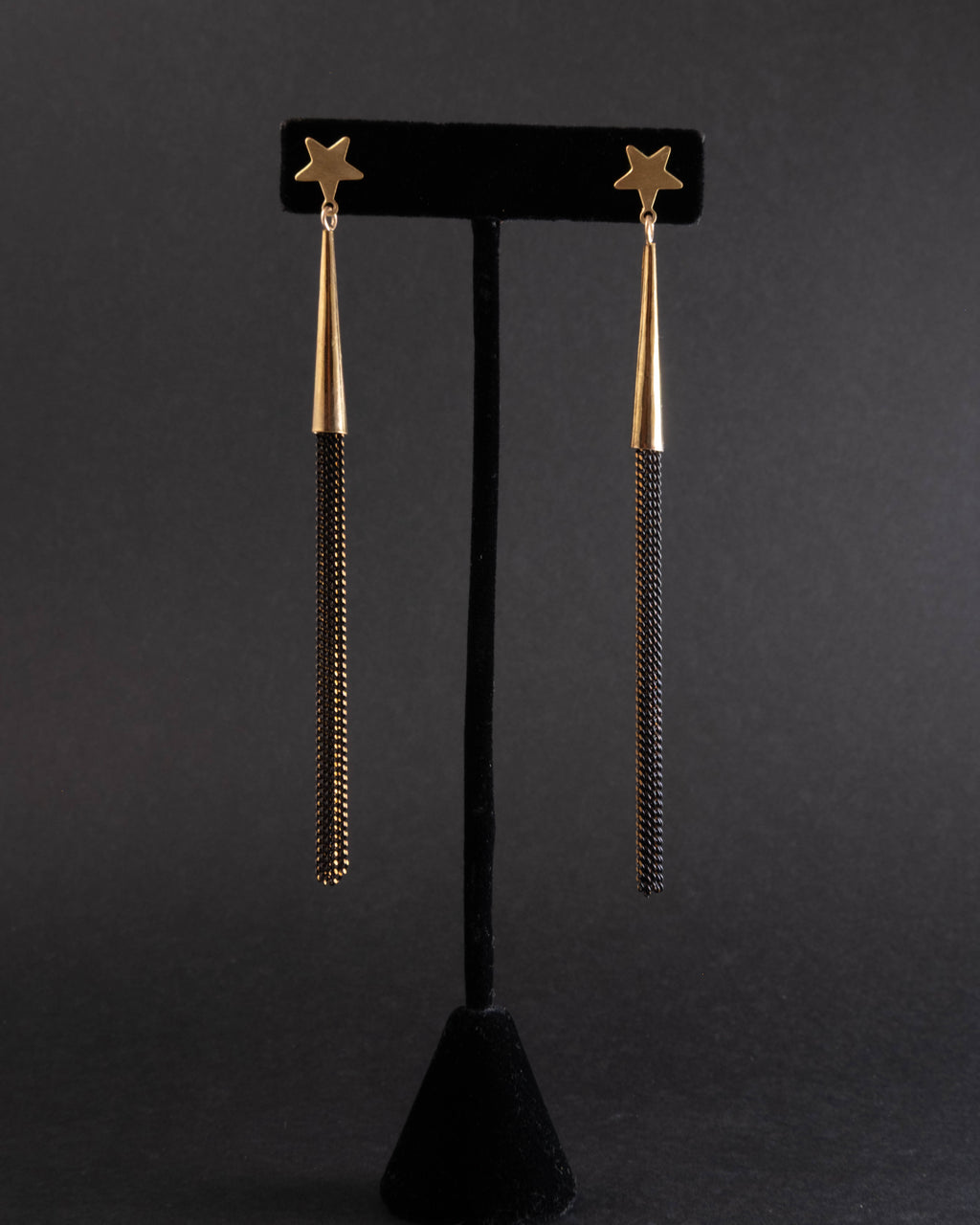 Break The Chain Earrings - Brass