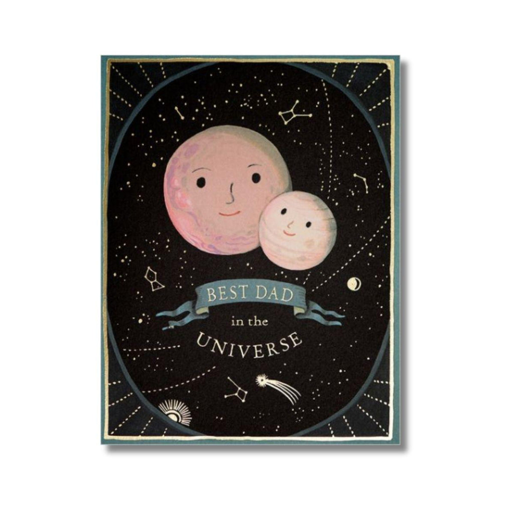Father's Day Card - Best Dad in the Universe