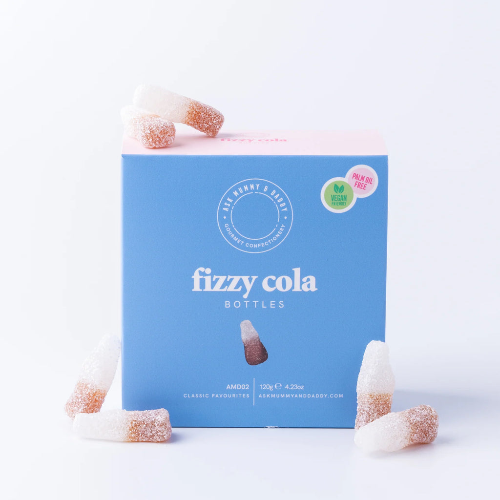 Vegan Gummy Candy Gift Box - Fizzy Cola Bottles